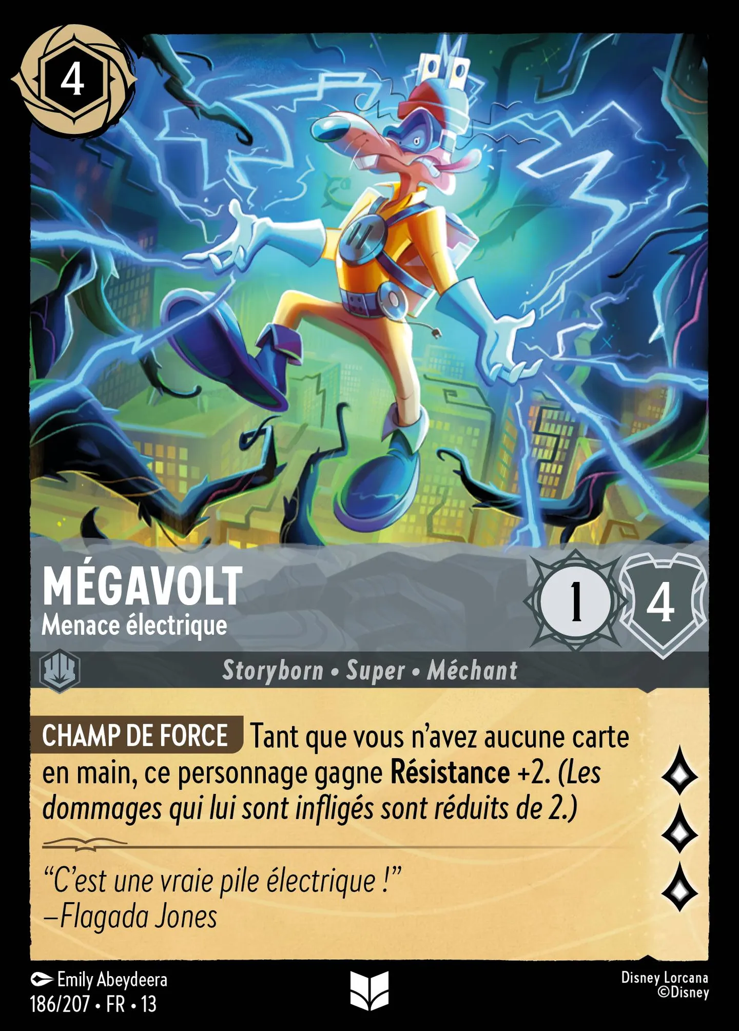Mégavolt - Menace électrique — Attack of the Vine! — Lorcana