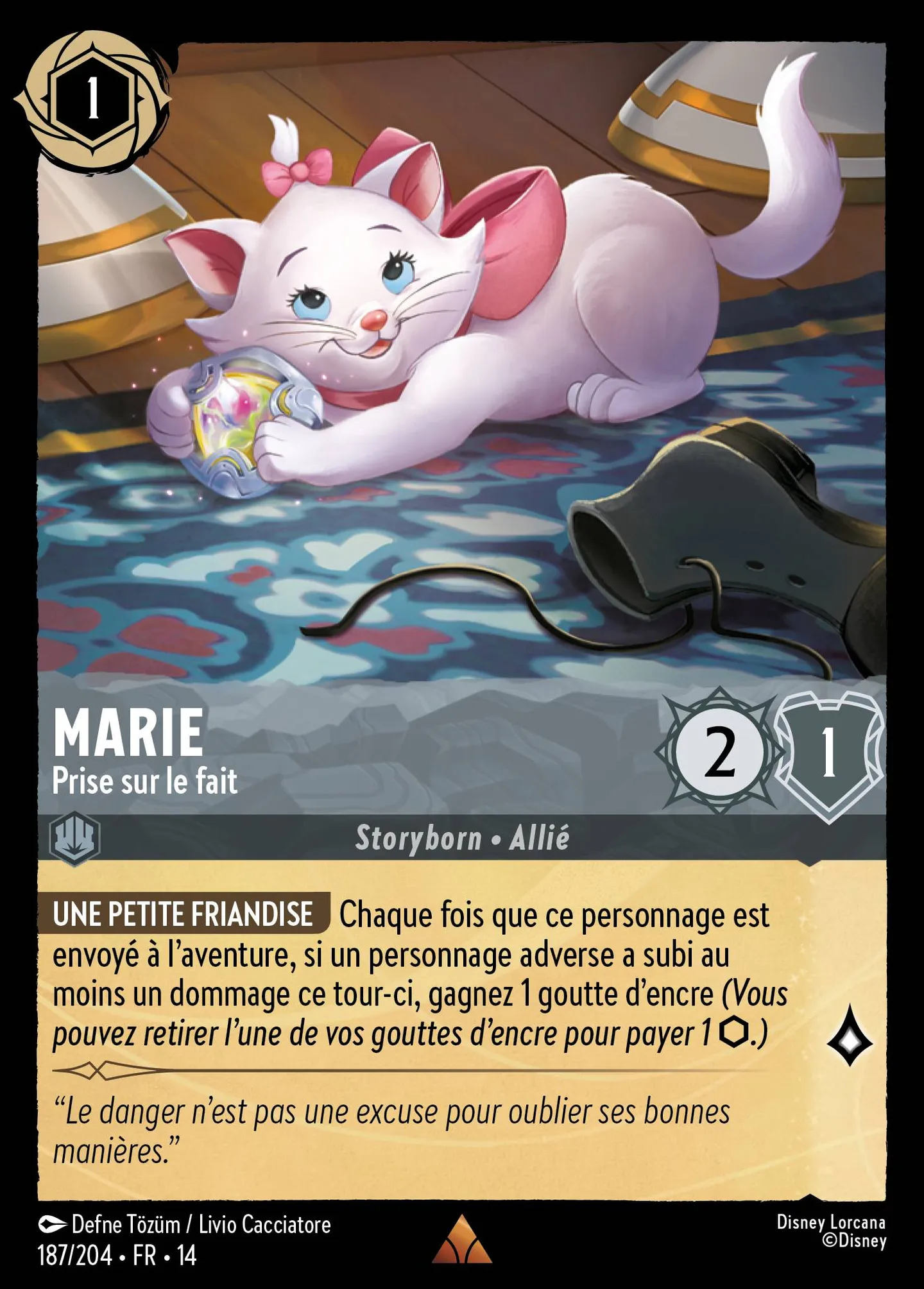 Marie - Prise sur le fait — Hyperia City — Lorcana