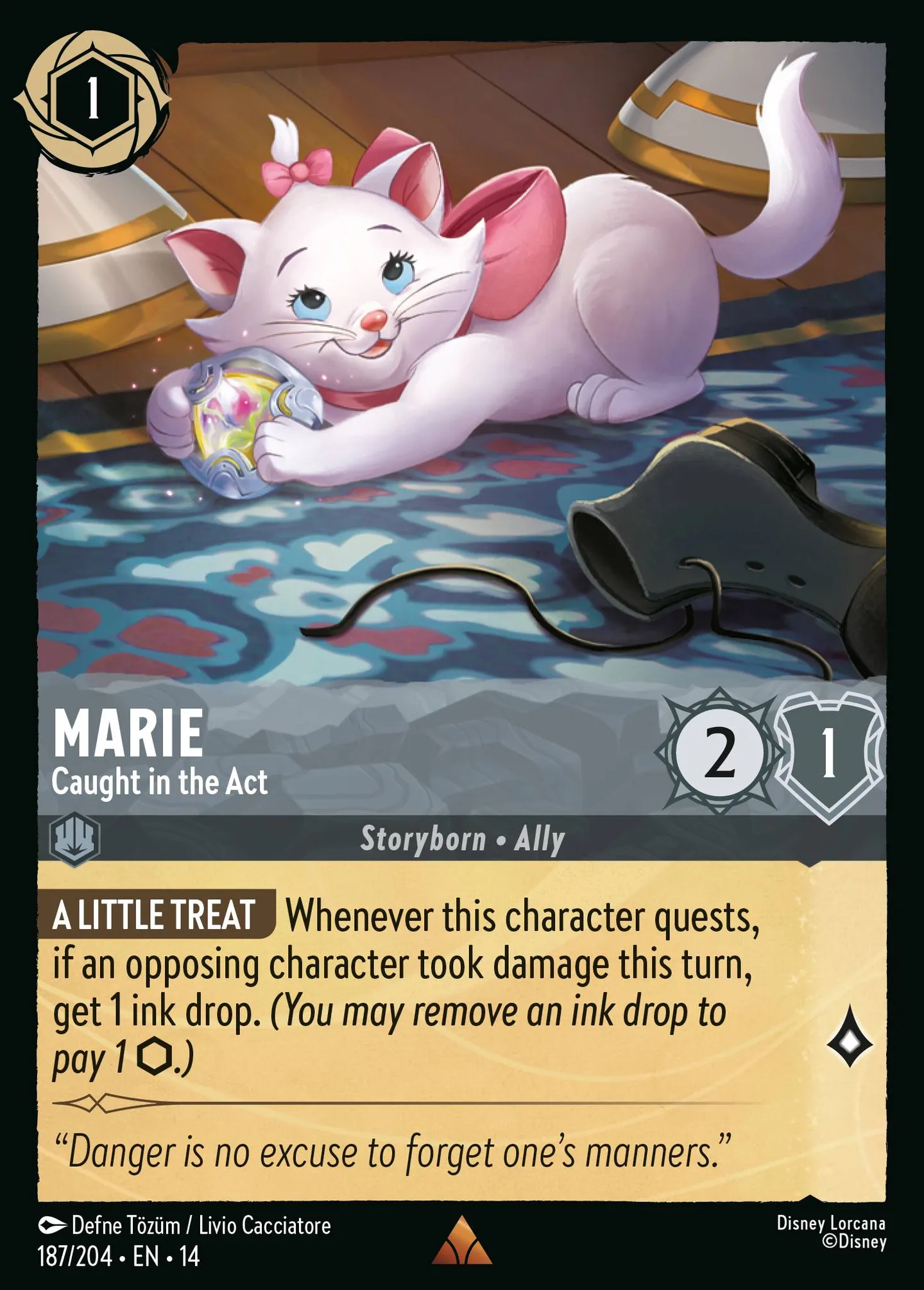 Marie - Caught in the Act — Hyperia City — Lorcana