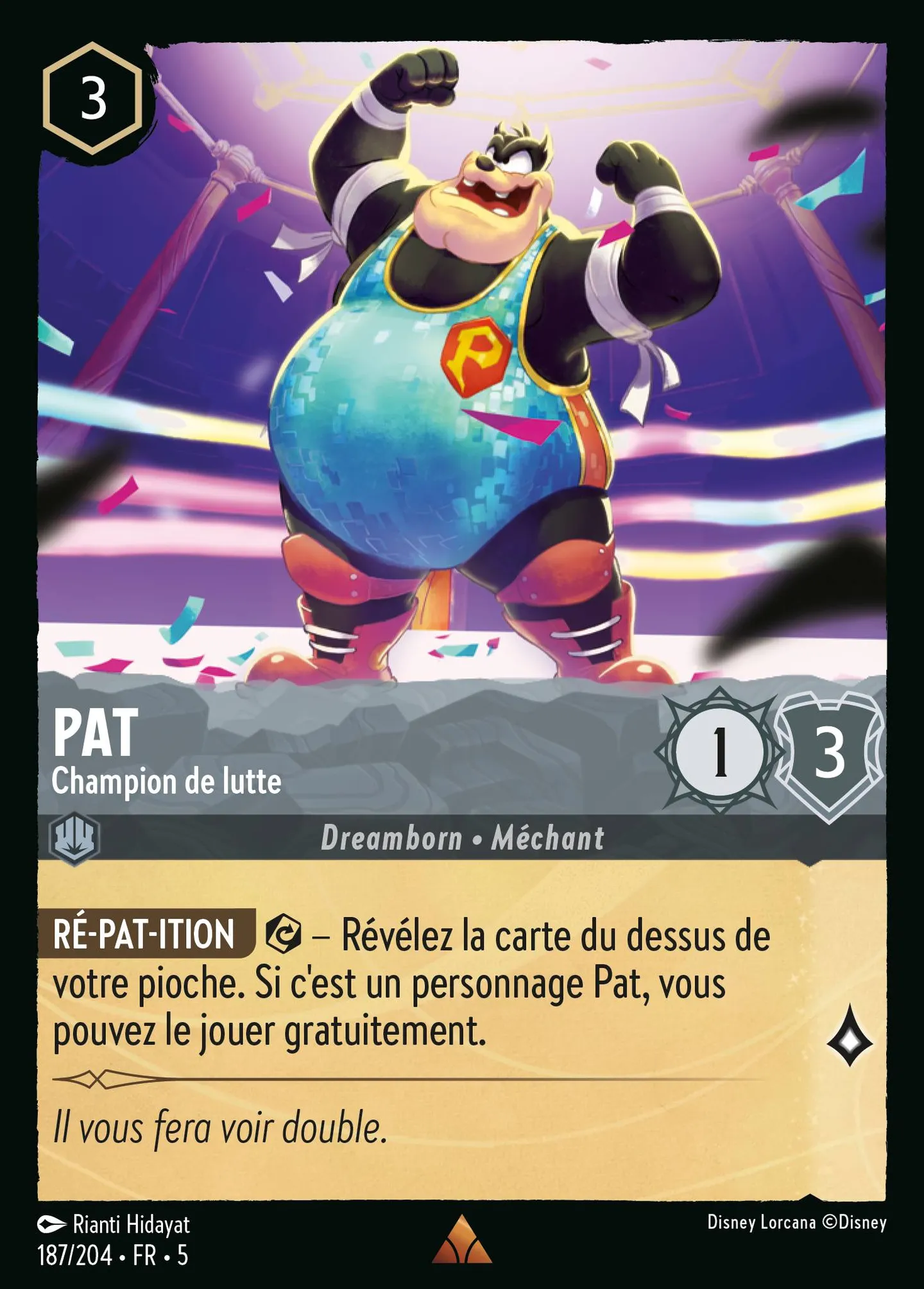 Pat - Champion de lutte — Shimmering Skies — Lorcana