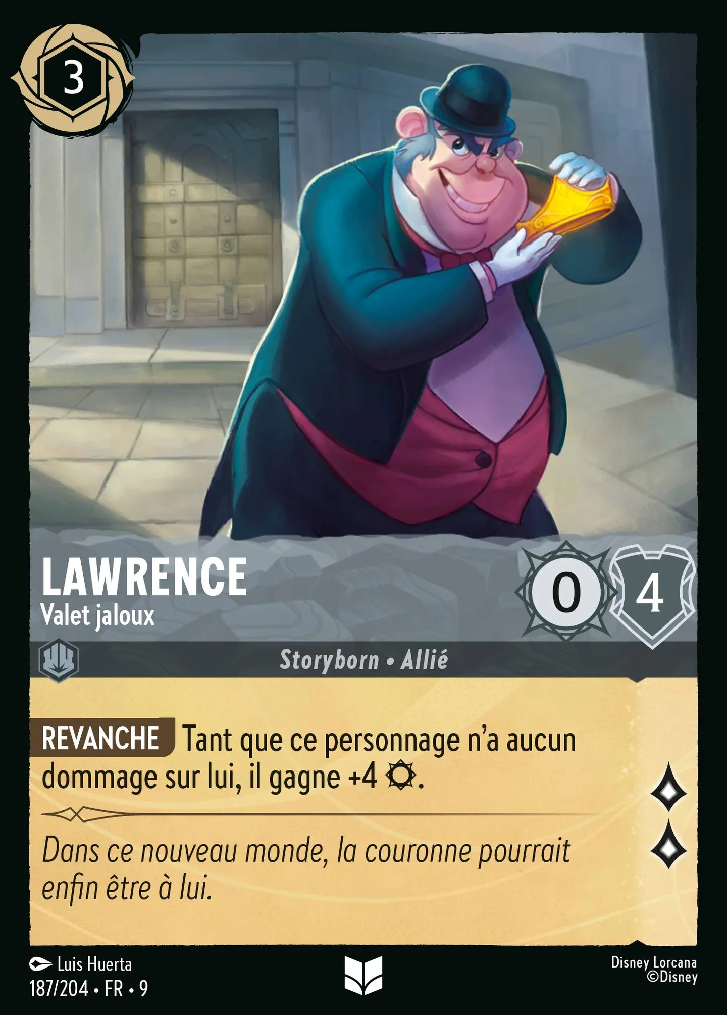 Lawrence - Valet jaloux — Fabled — Lorcana