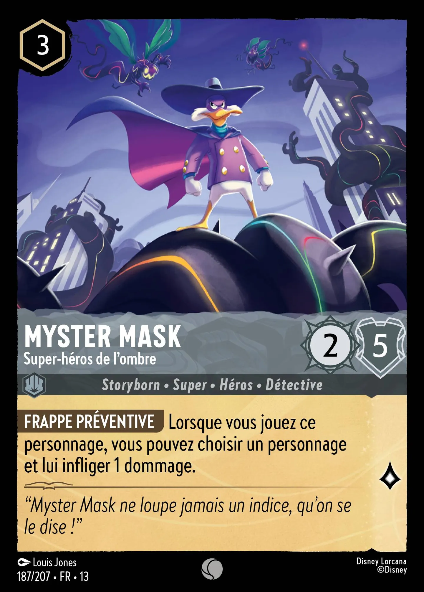 Myster Mask - Super-héros de l'ombre — Attack of the Vine! — Lorcana