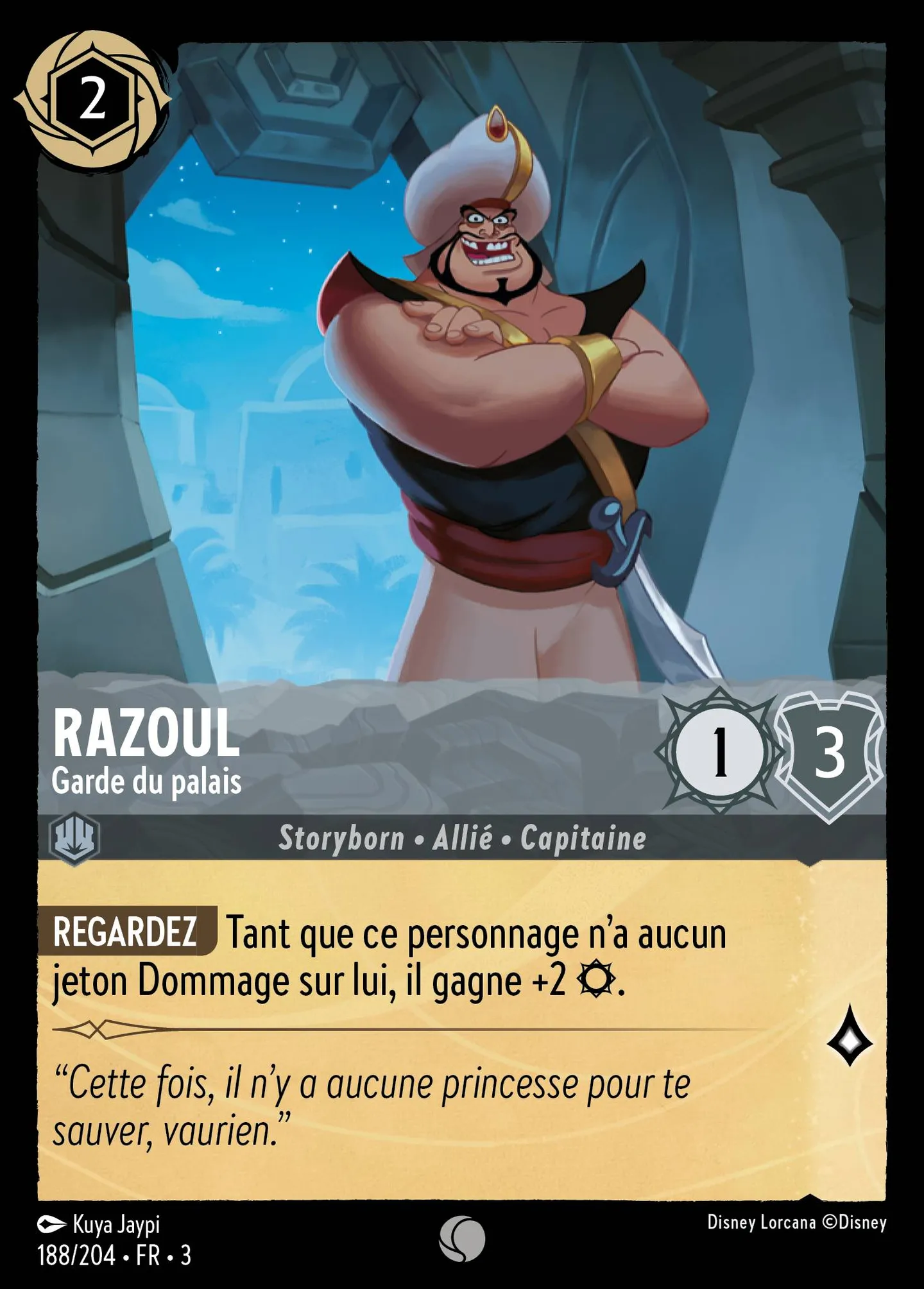 Razoul - Garde du palais — Into the Inklands — Lorcana