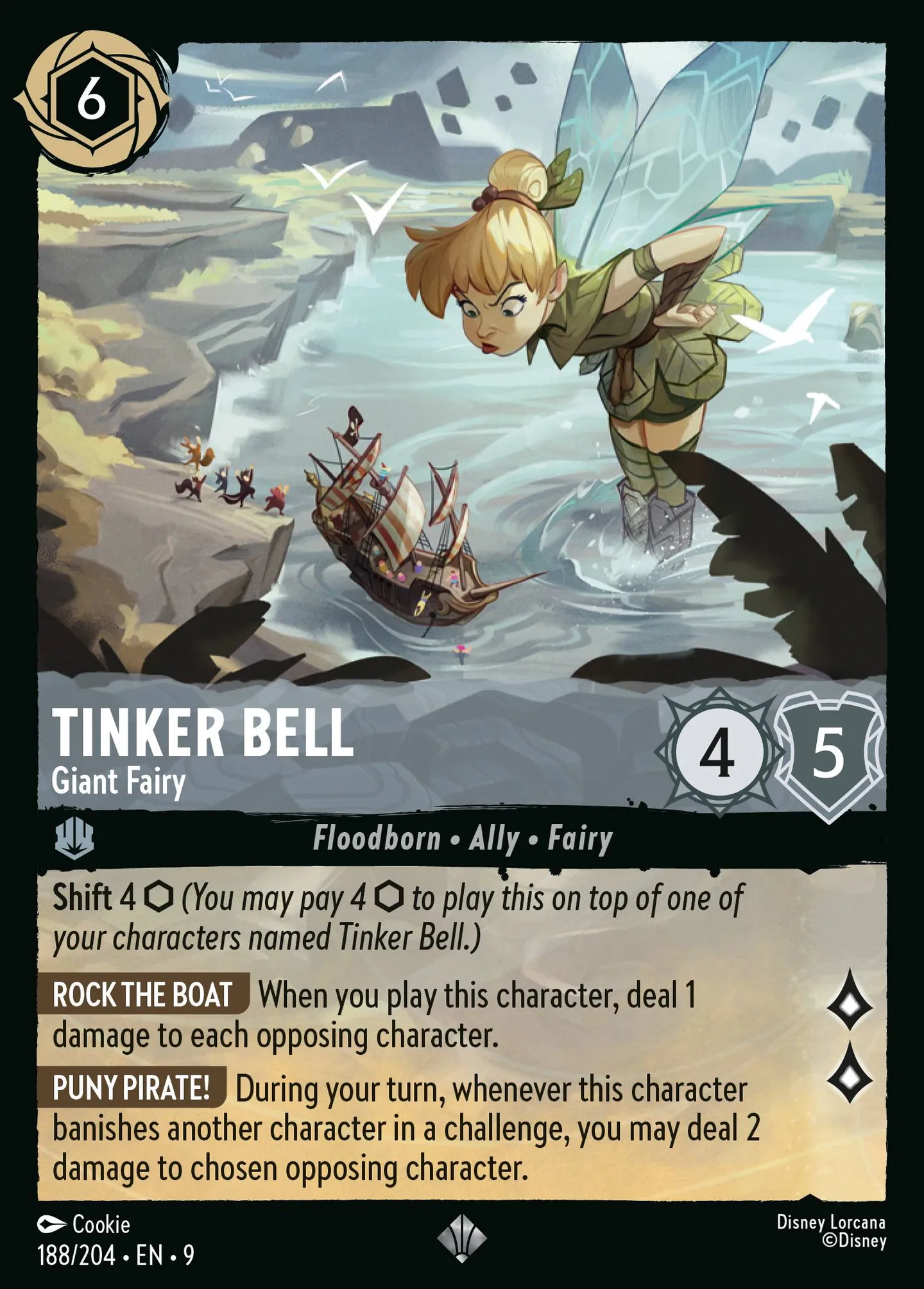 Tinker Bell - Giant Fairy — Fabled — Lorcana