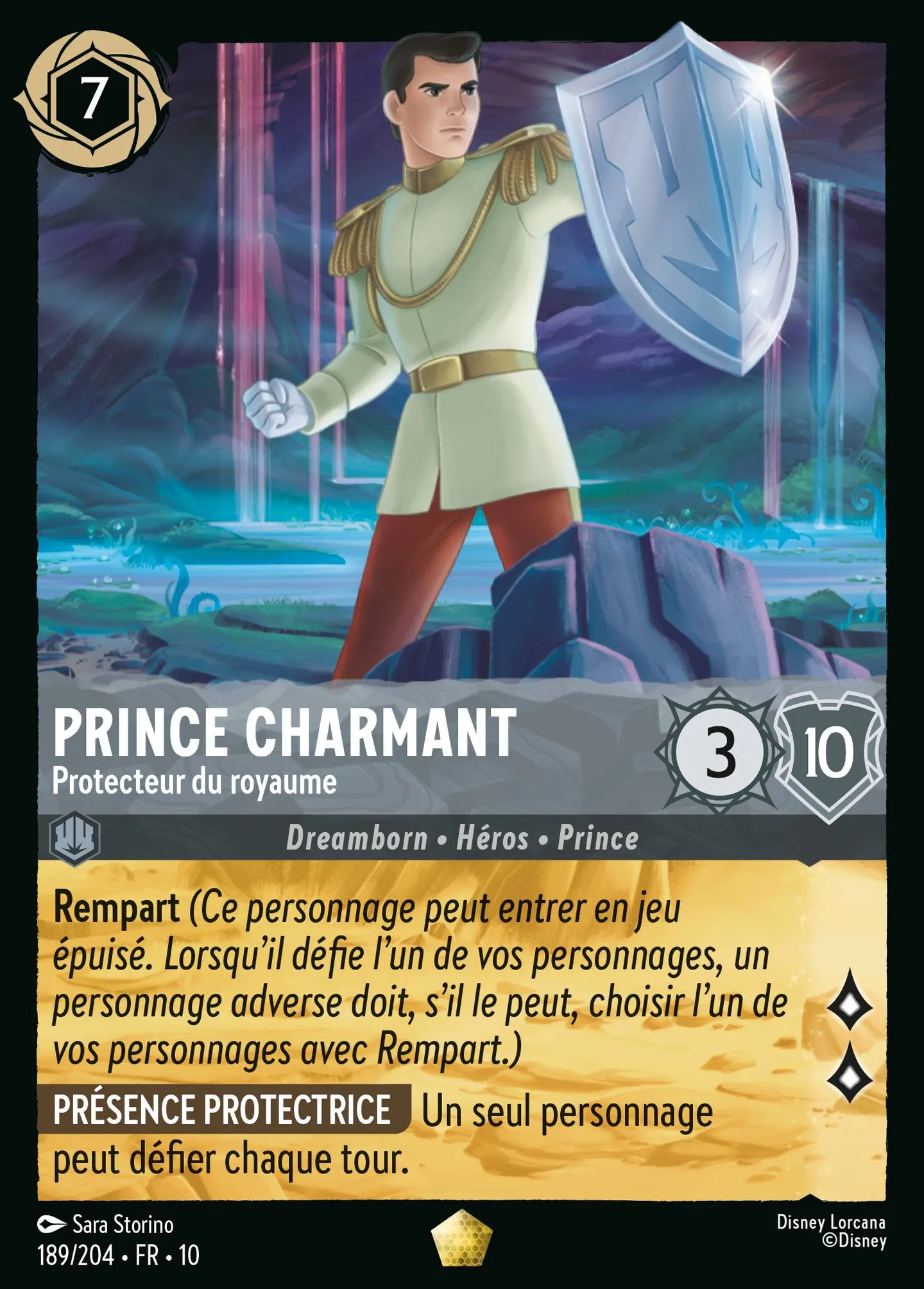 Prince charmant - Protecteur du royaume — Whispers in the Well — Lorcana