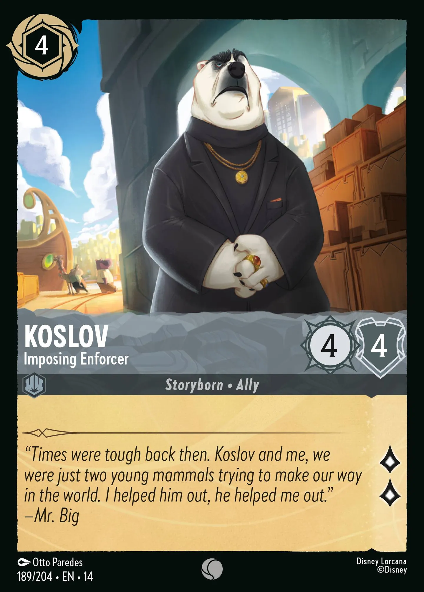 Koslov - Imposing Enforcer — Hyperia City — Lorcana