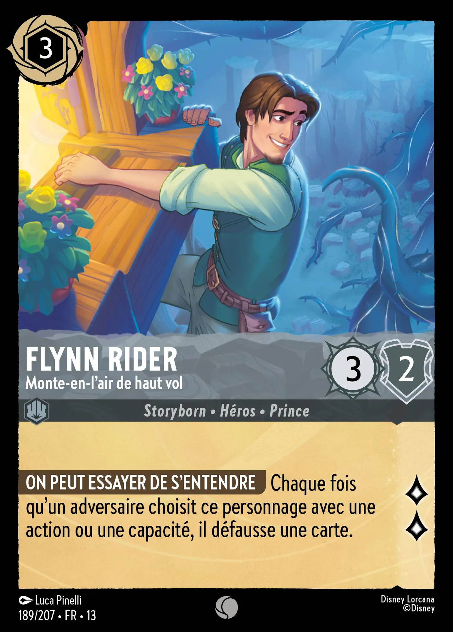 Flynn Rider - Monte-en-l'air de haut vol — Attack of the Vine! — Lorcana