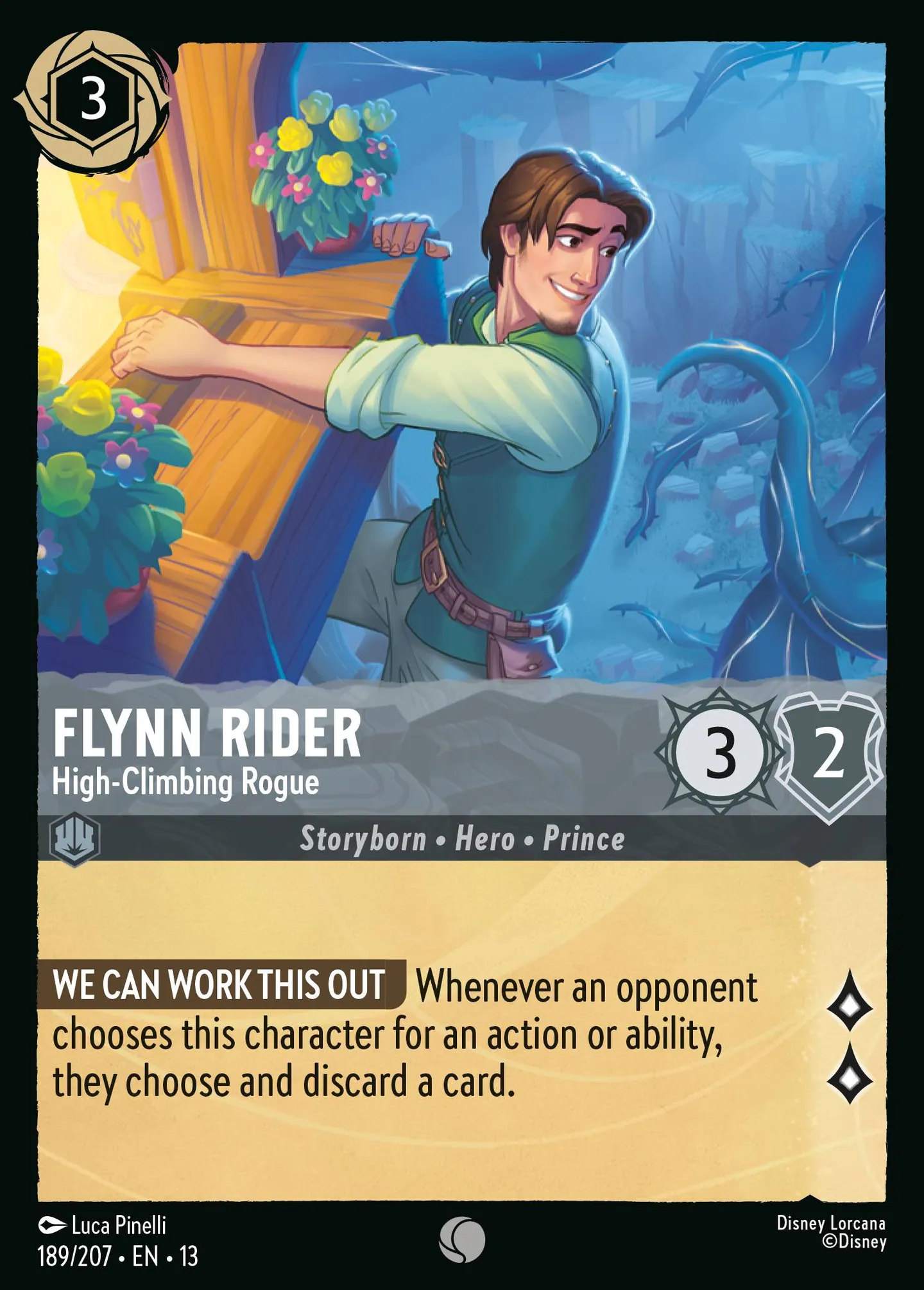 Flynn Rider - Monte-en-l'air de haut vol — Attack of the Vine! — Lorcana