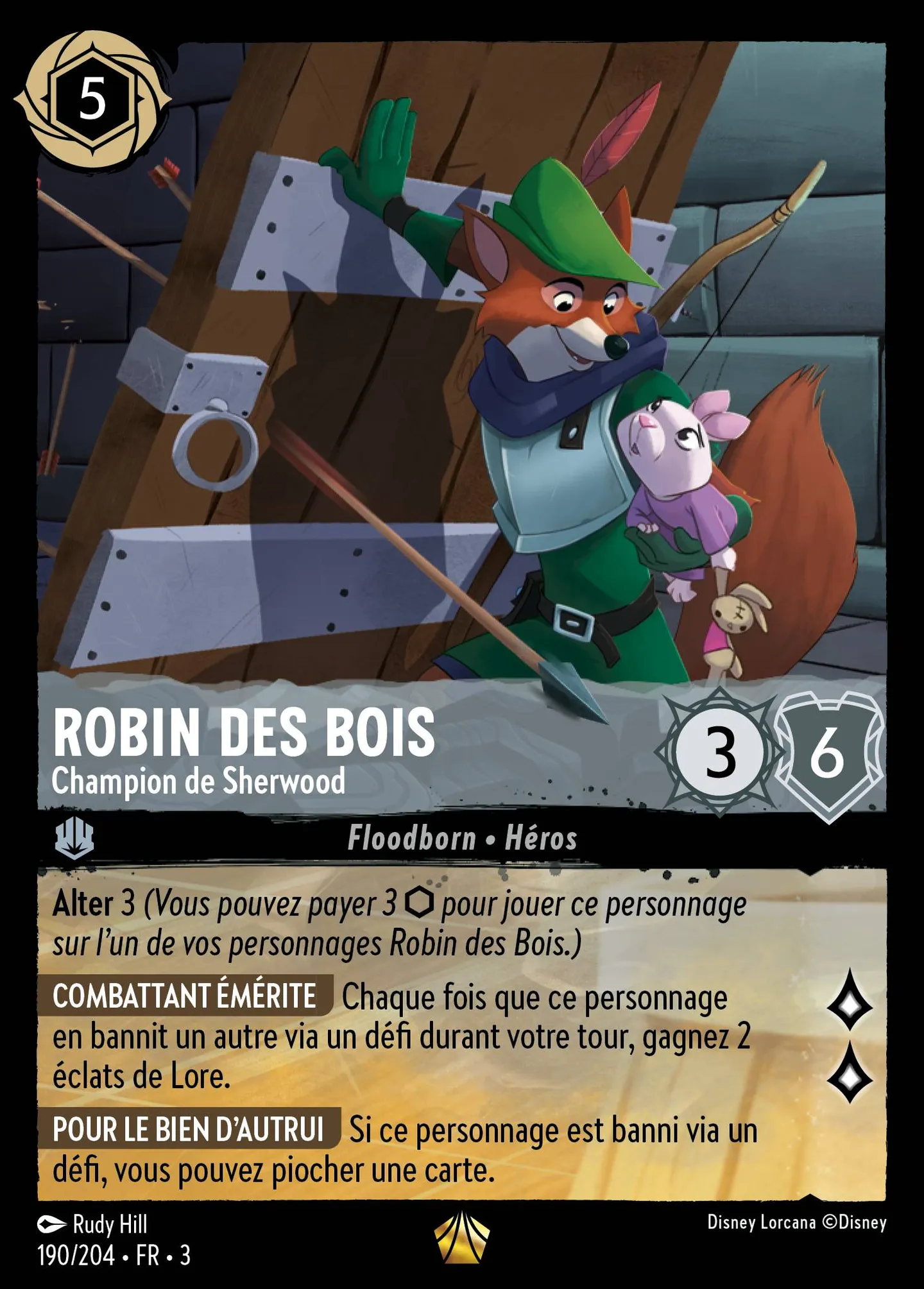 Robin des Bois - Champion de Sherwood — Into the Inklands — Lorcana