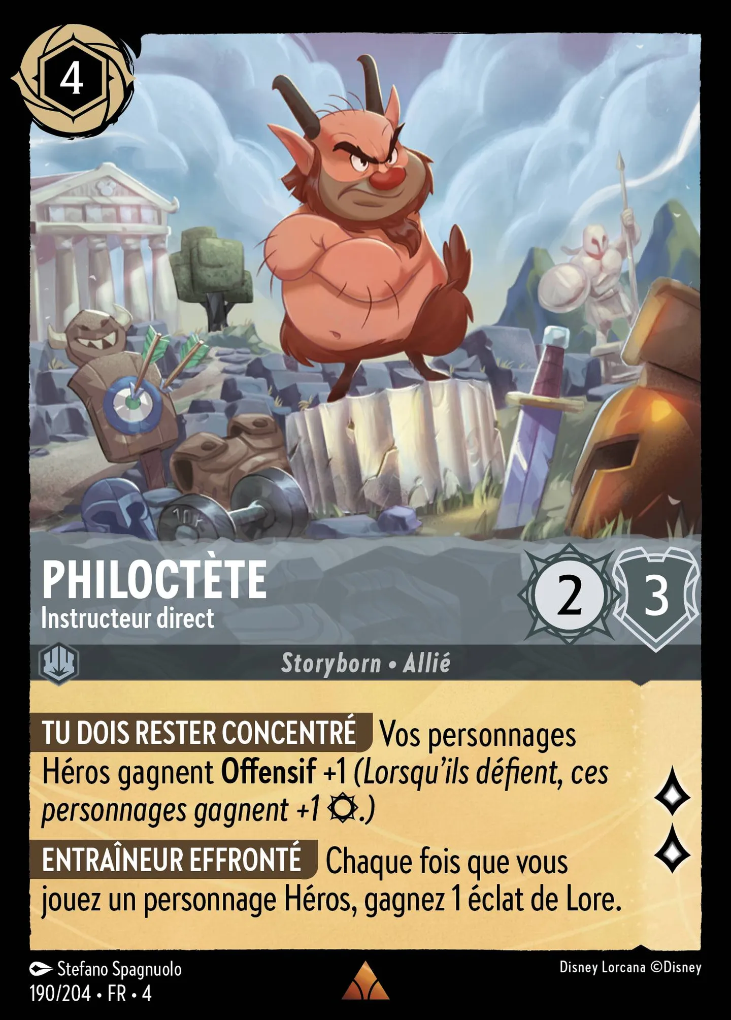 Philoctète - Instructeur direct — Ursula's Return — Lorcana