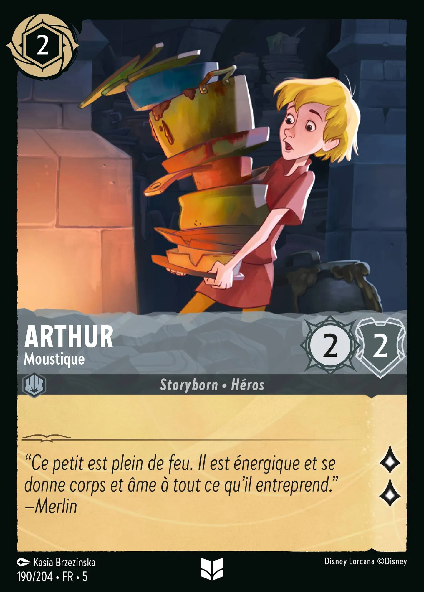 Arthur - Moustique — Shimmering Skies — Lorcana