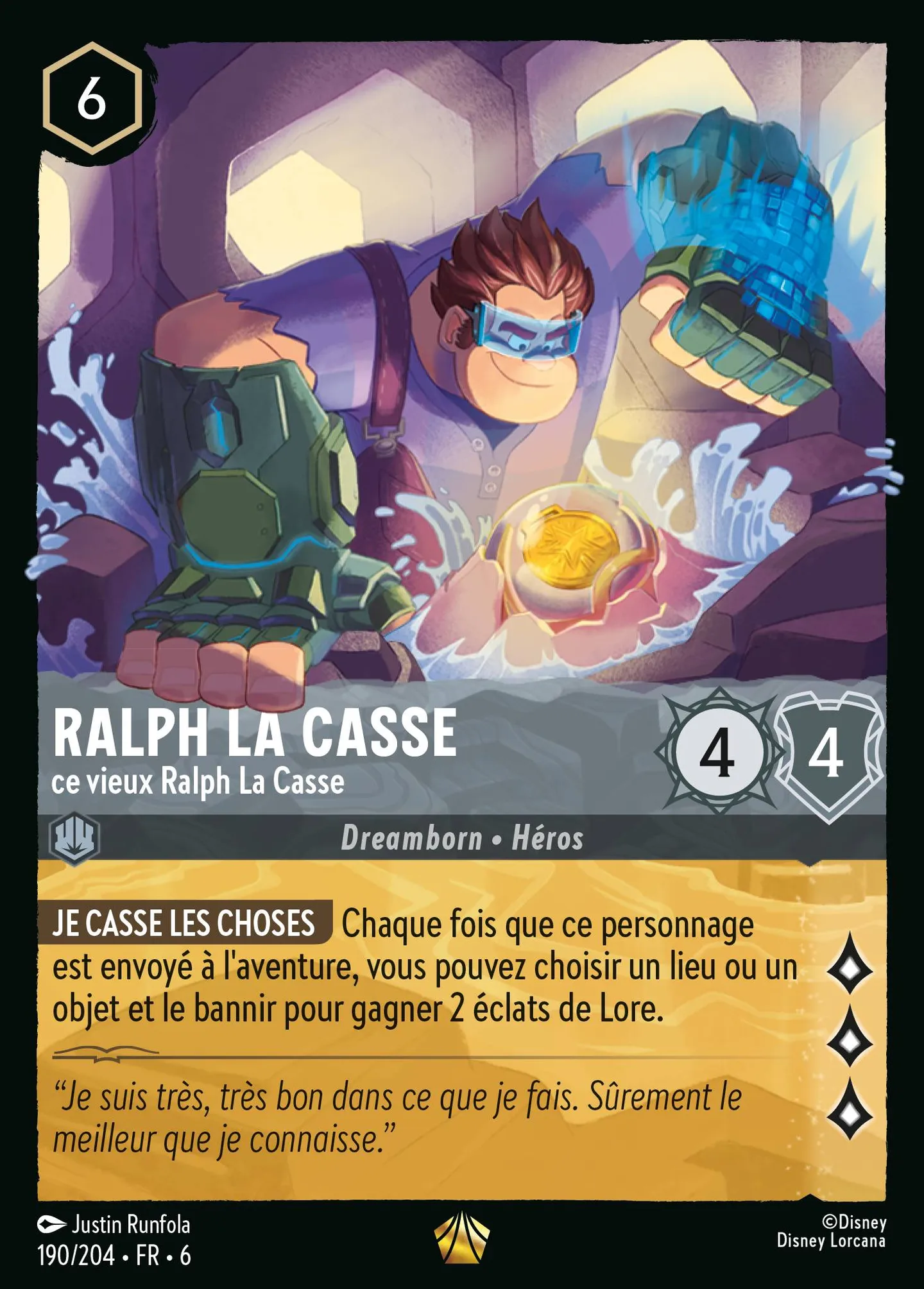 Ralph la Casse - ce vieux Ralph La Casse — Azurite Sea — Lorcana