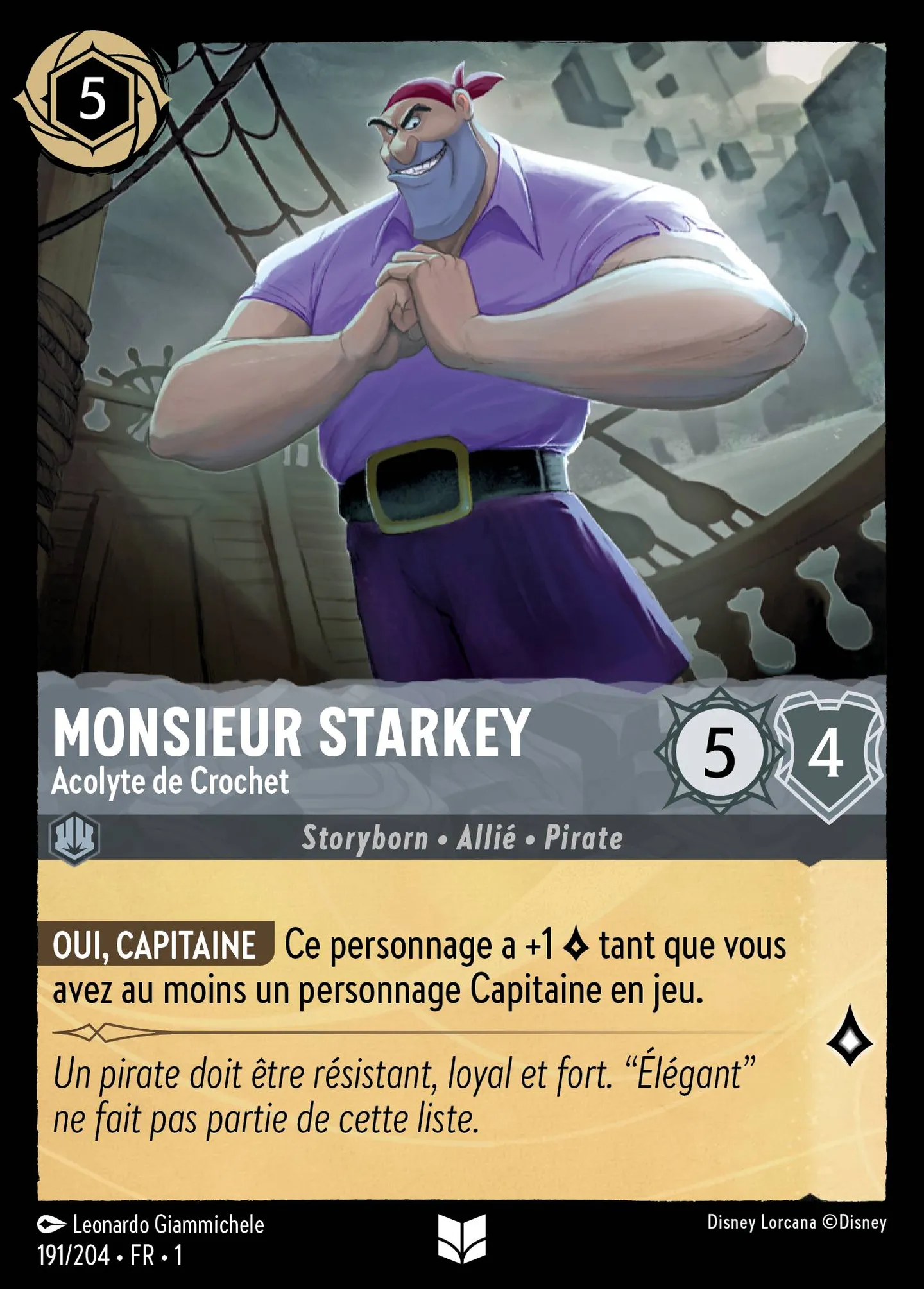Monsieur Starkey - Acolyte de Crochet — The First Chapter — Lorcana
