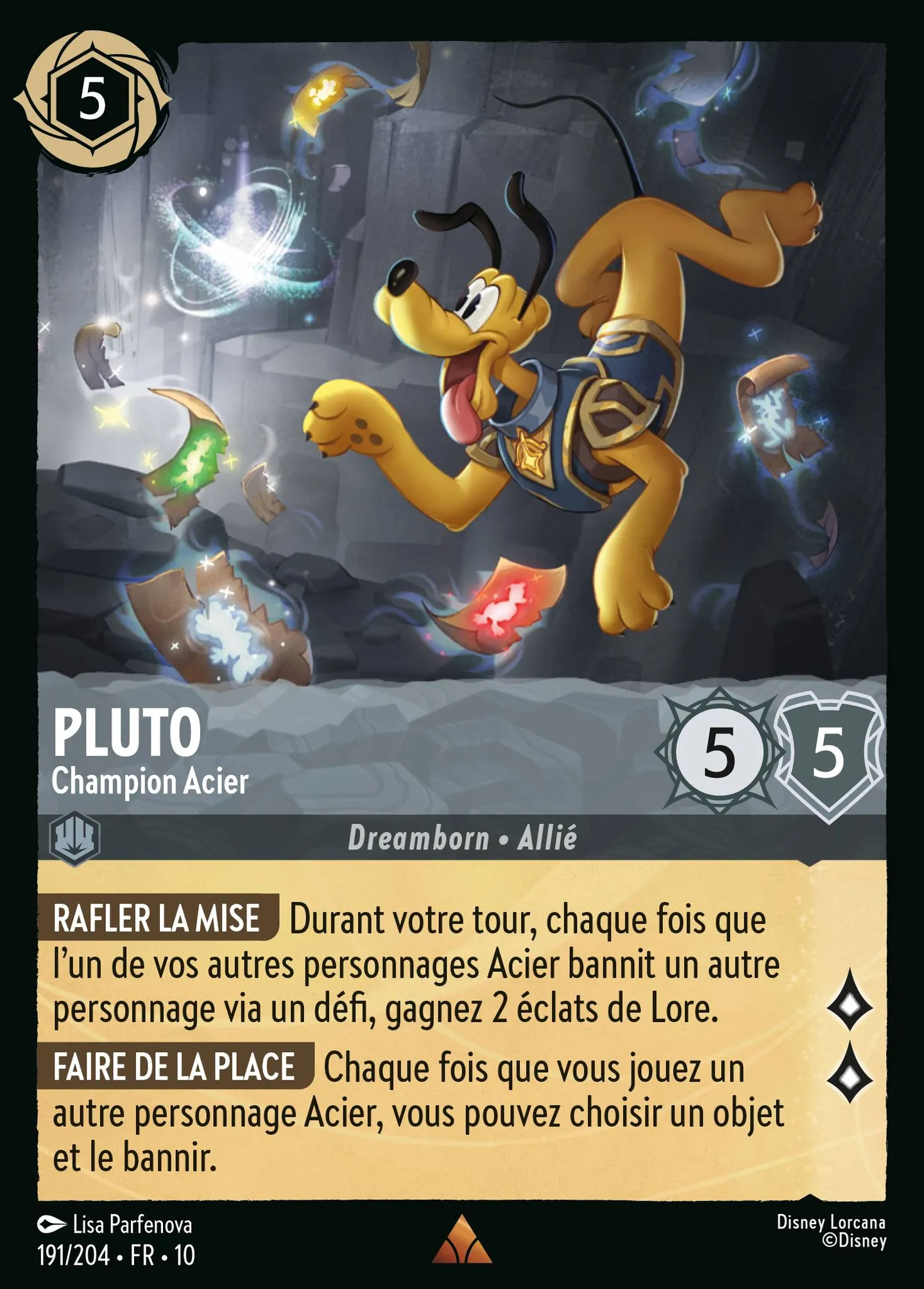 Pluto - Champion Acier — Whispers in the Well — Lorcana
