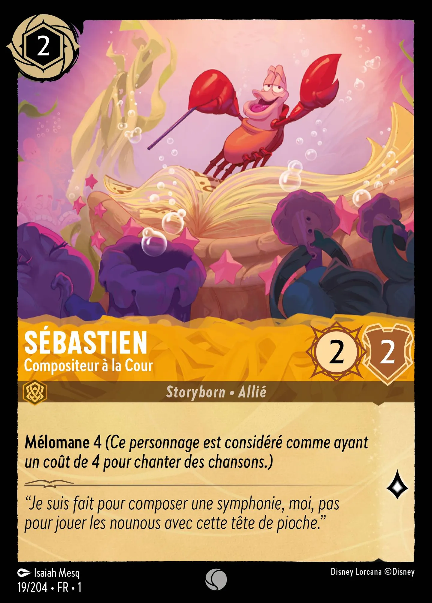 Sébastien - Compositeur à la Cour — The First Chapter — Lorcana