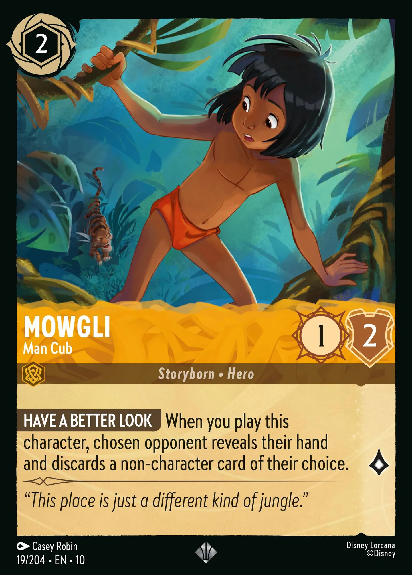 Mowgli - Petit d'Homme — Whispers in the Well — Lorcana
