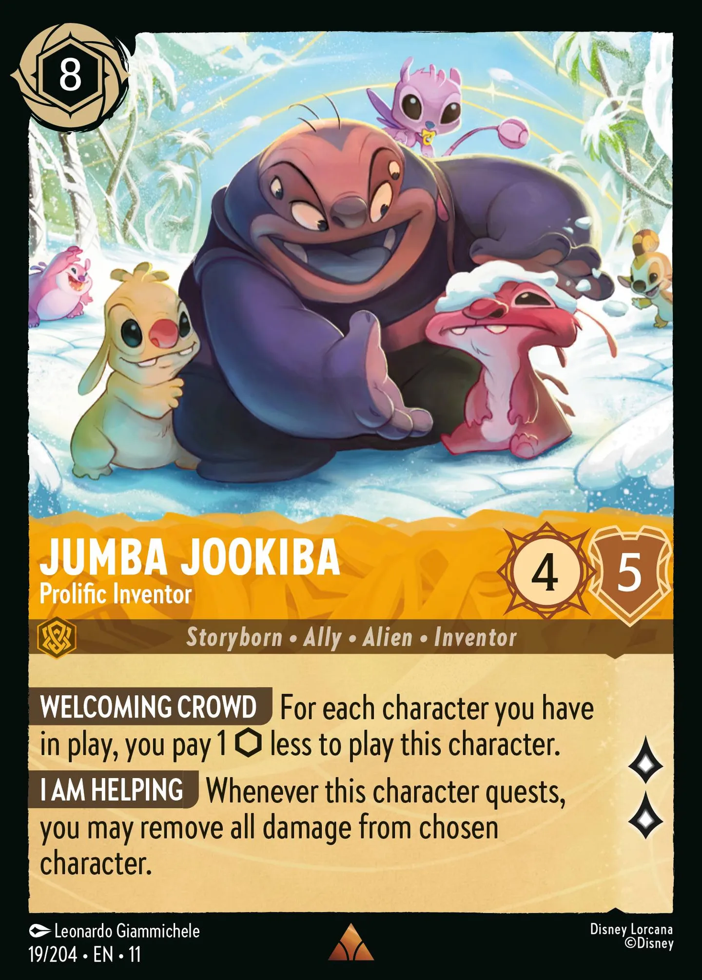 Jumba Jookiba - Inventeur prolifique — Winterspell — Lorcana