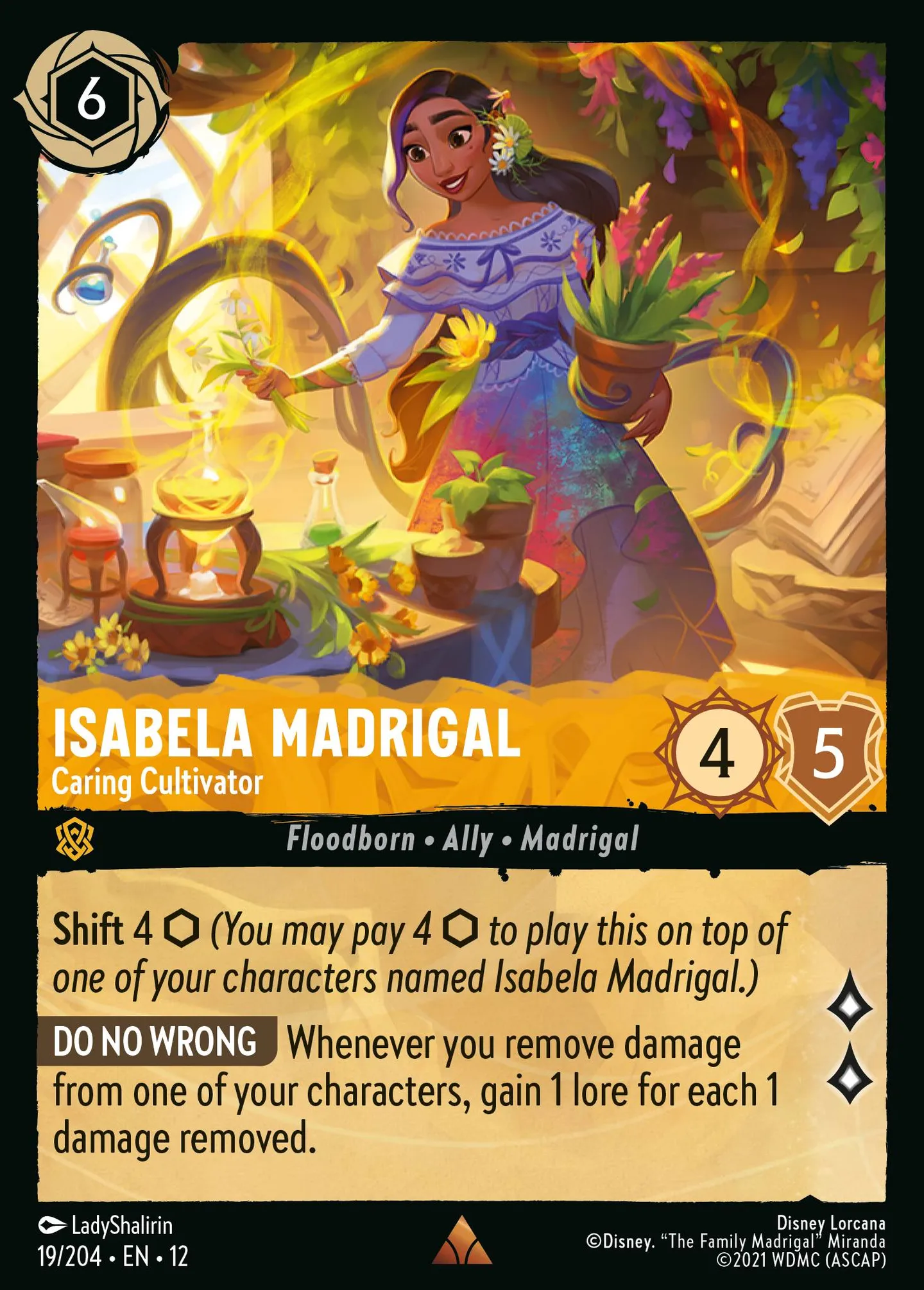 Isabela Madrigal - Jardinière attentionnée — Wilds Unknown — Lorcana