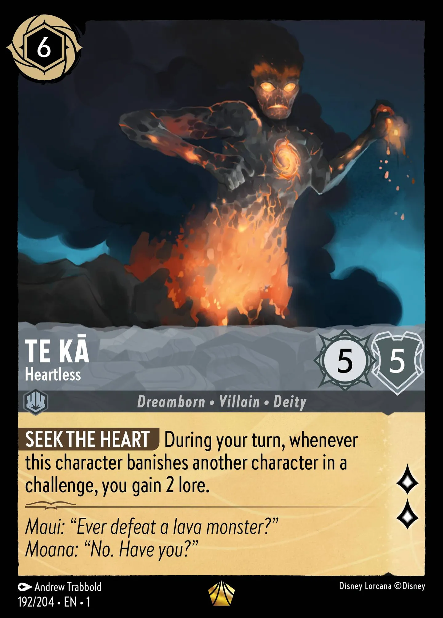 Te Kā - Heartless — The First Chapter — Lorcana