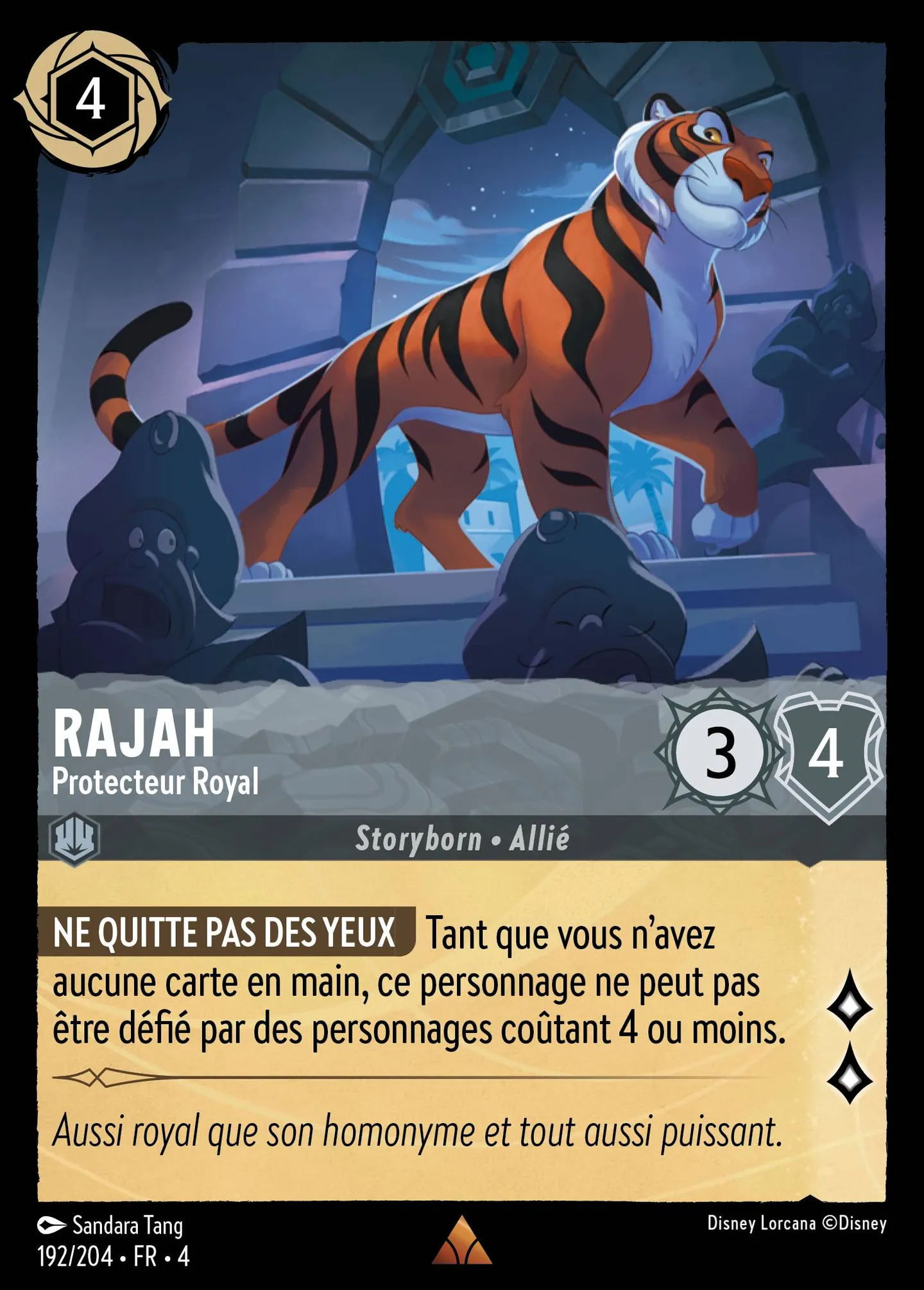 Rajah - Protecteur Royal — Ursula's Return — Lorcana