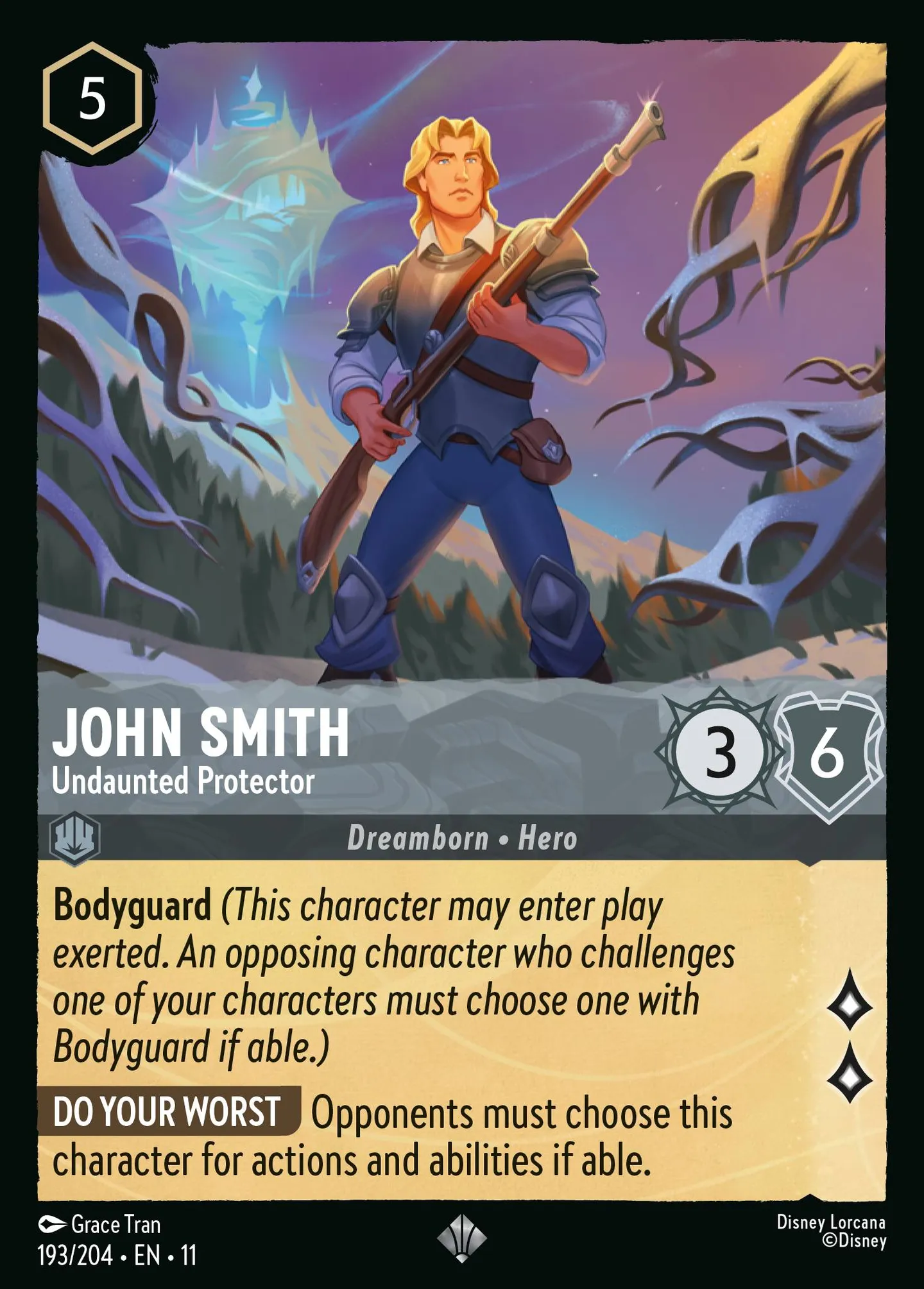 John Smith - Protecteur impavide — Winterspell — Lorcana