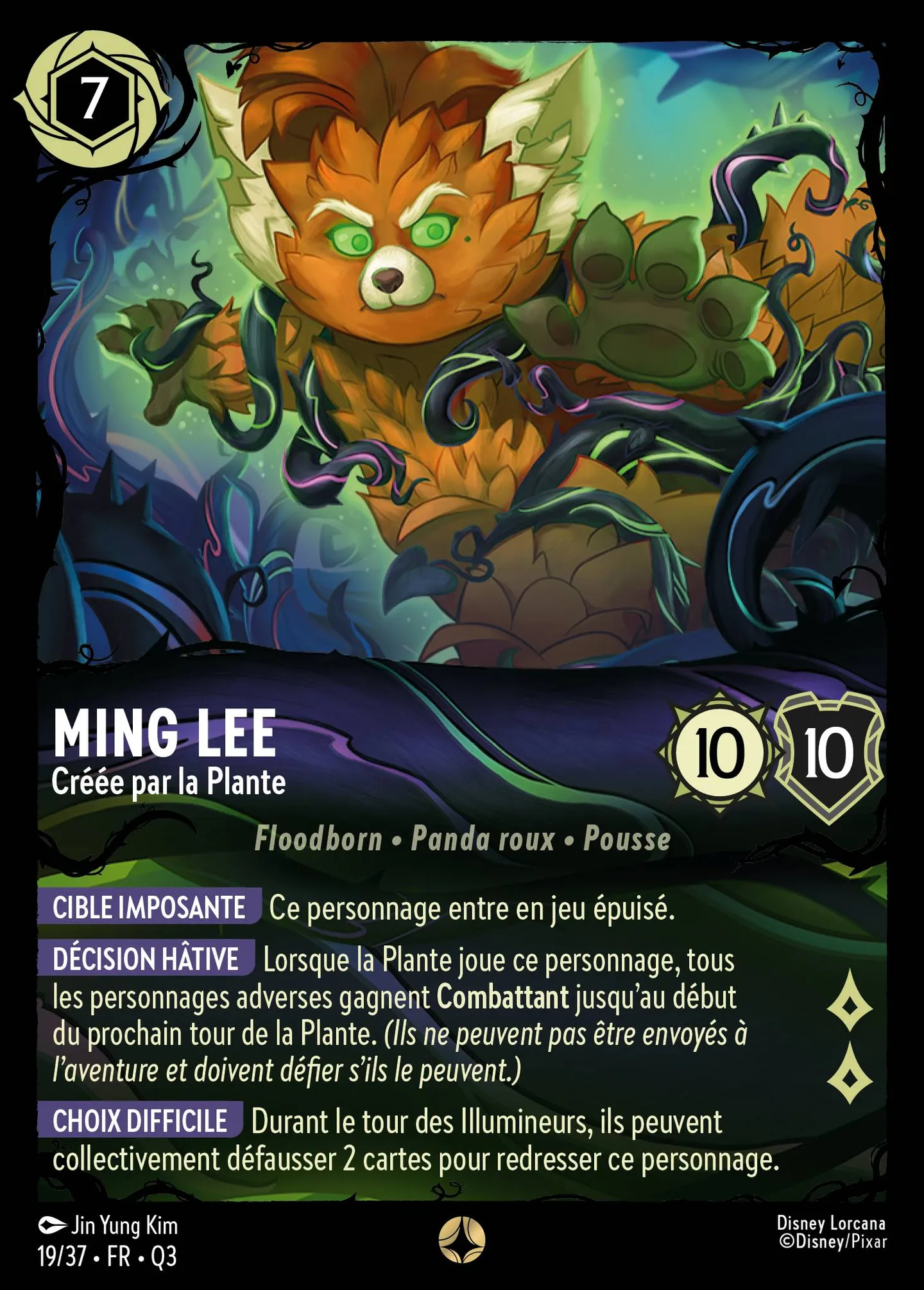 Ming Lee - Créée par la Plante — Illumineer's Quest: The Great Hunny Rescue — Lorcana