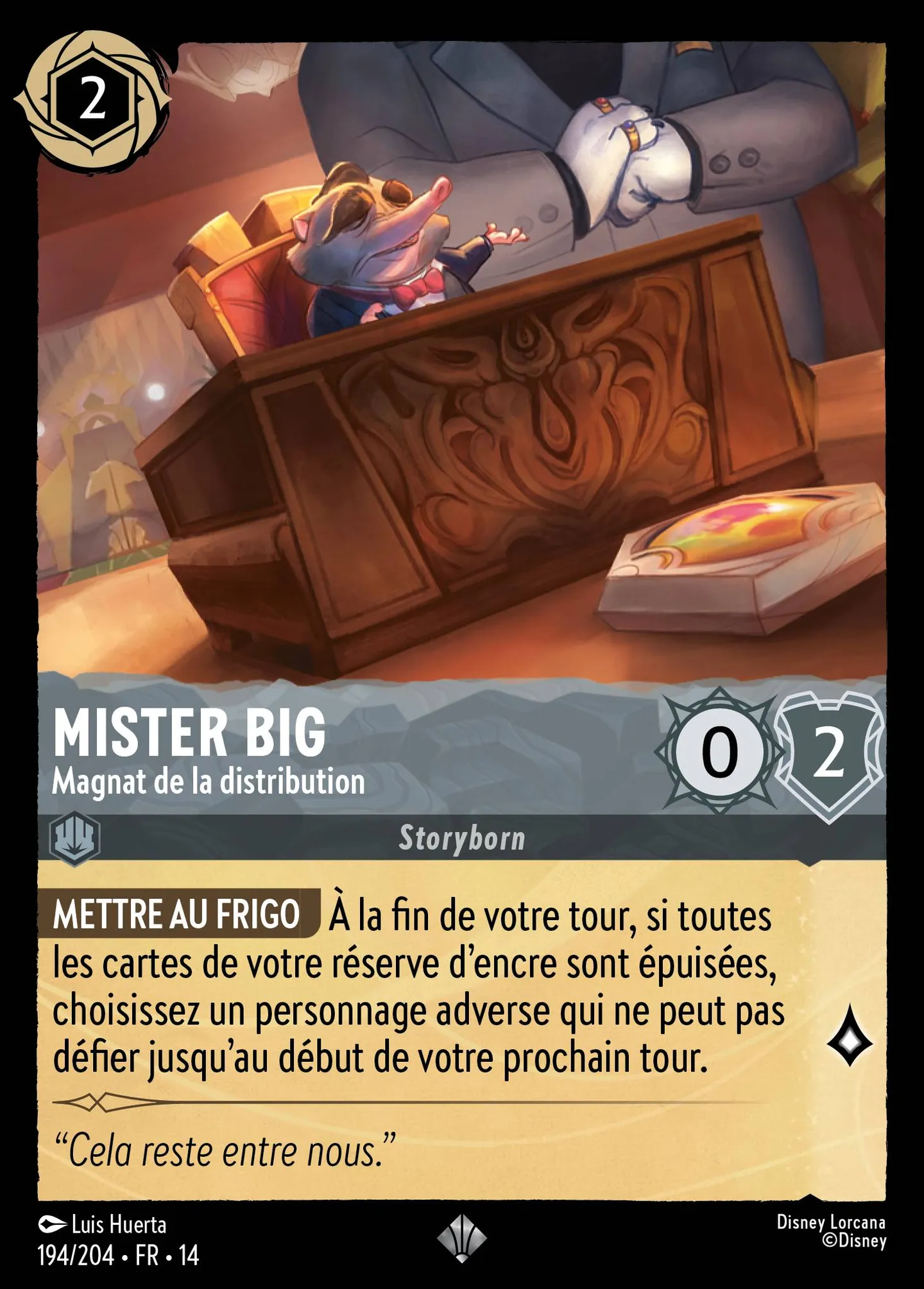 Mister Big - Magnat de la distribution — Hyperia City — Lorcana