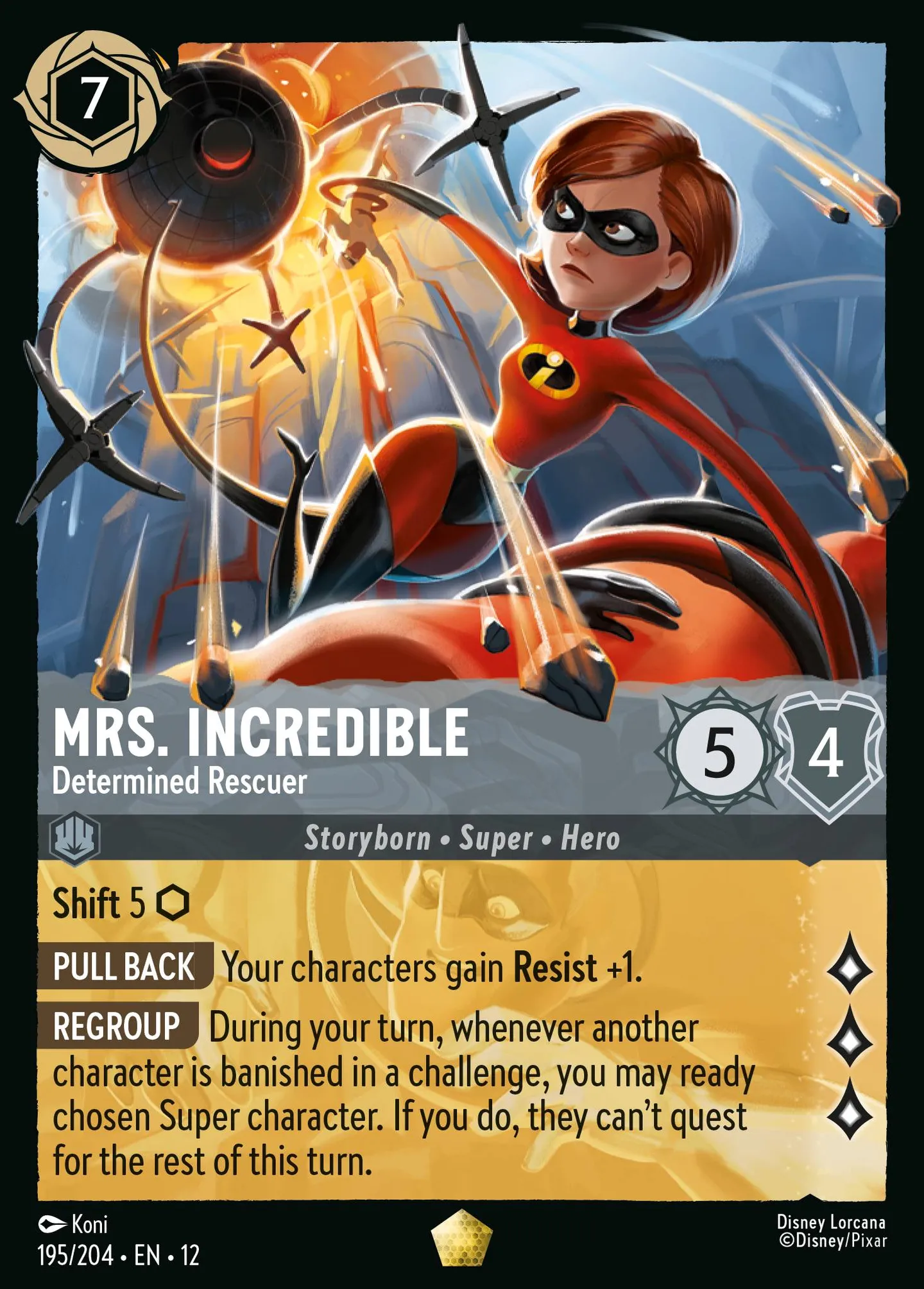 Mrs. Incredible - Determined Rescuer — Wilds Unknown — Lorcana