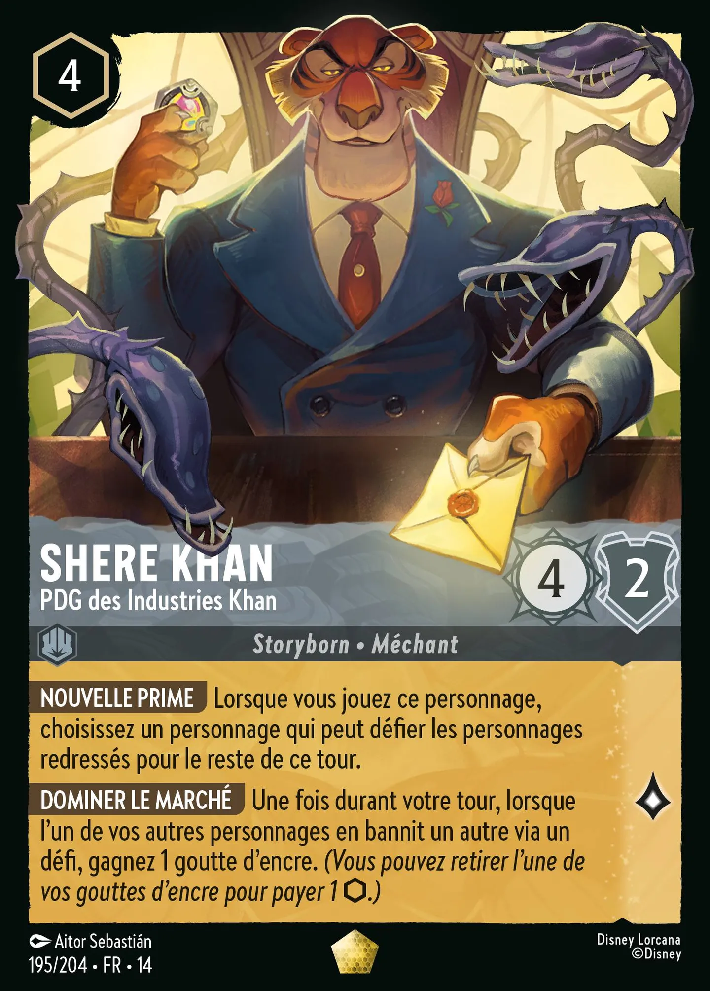 Shere Khan - PDG des Industries Khan — Hyperia City — Lorcana
