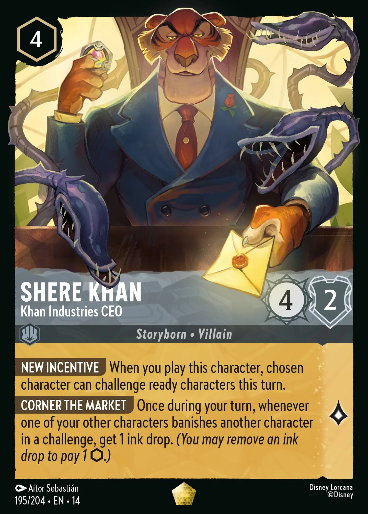 Shere Khan - Khan Industries CEO — Hyperia City — Lorcana