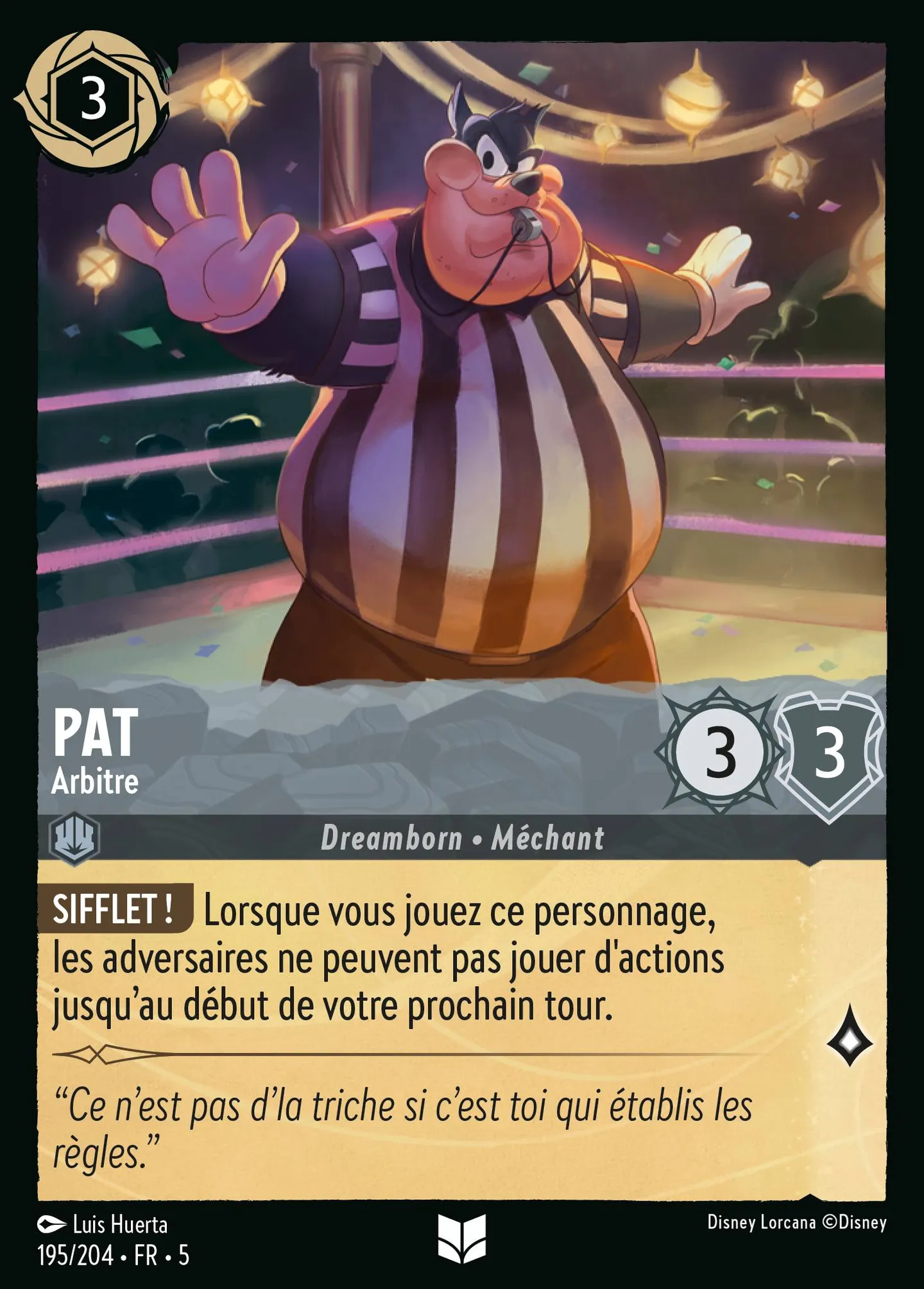 Pat - Arbitre — Shimmering Skies — Lorcana