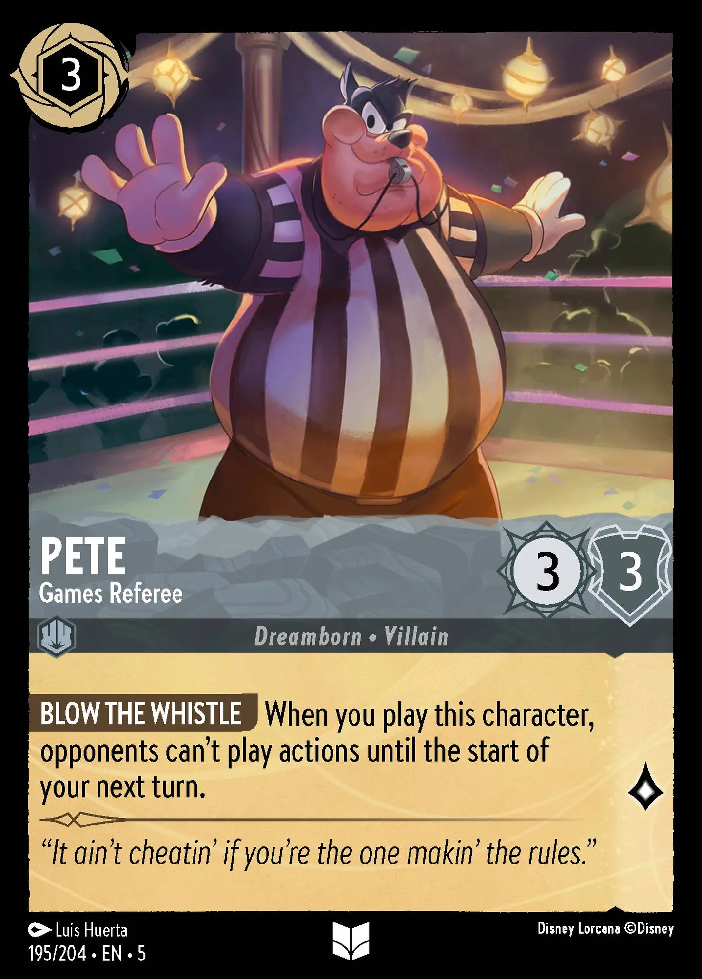 Pete - Games Referee — Shimmering Skies — Lorcana