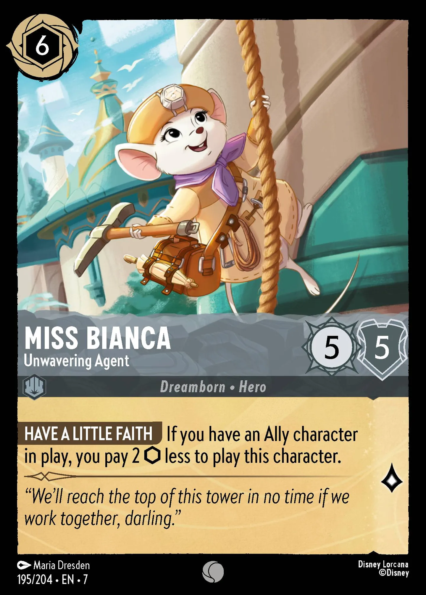 Miss Bianca - Agente indéfectible — Archazia's Island — Lorcana