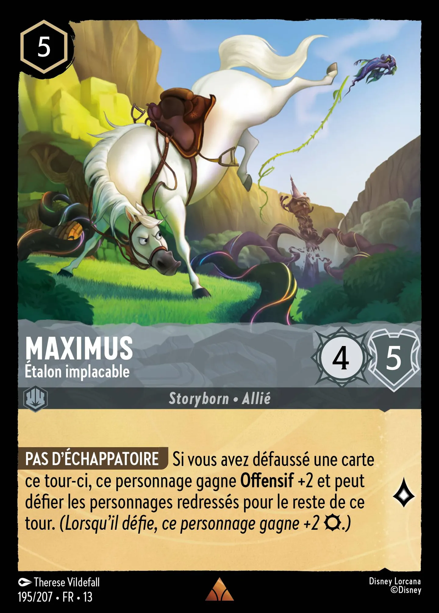 Maximus - Étalon implacable — Attack of the Vine! — Lorcana