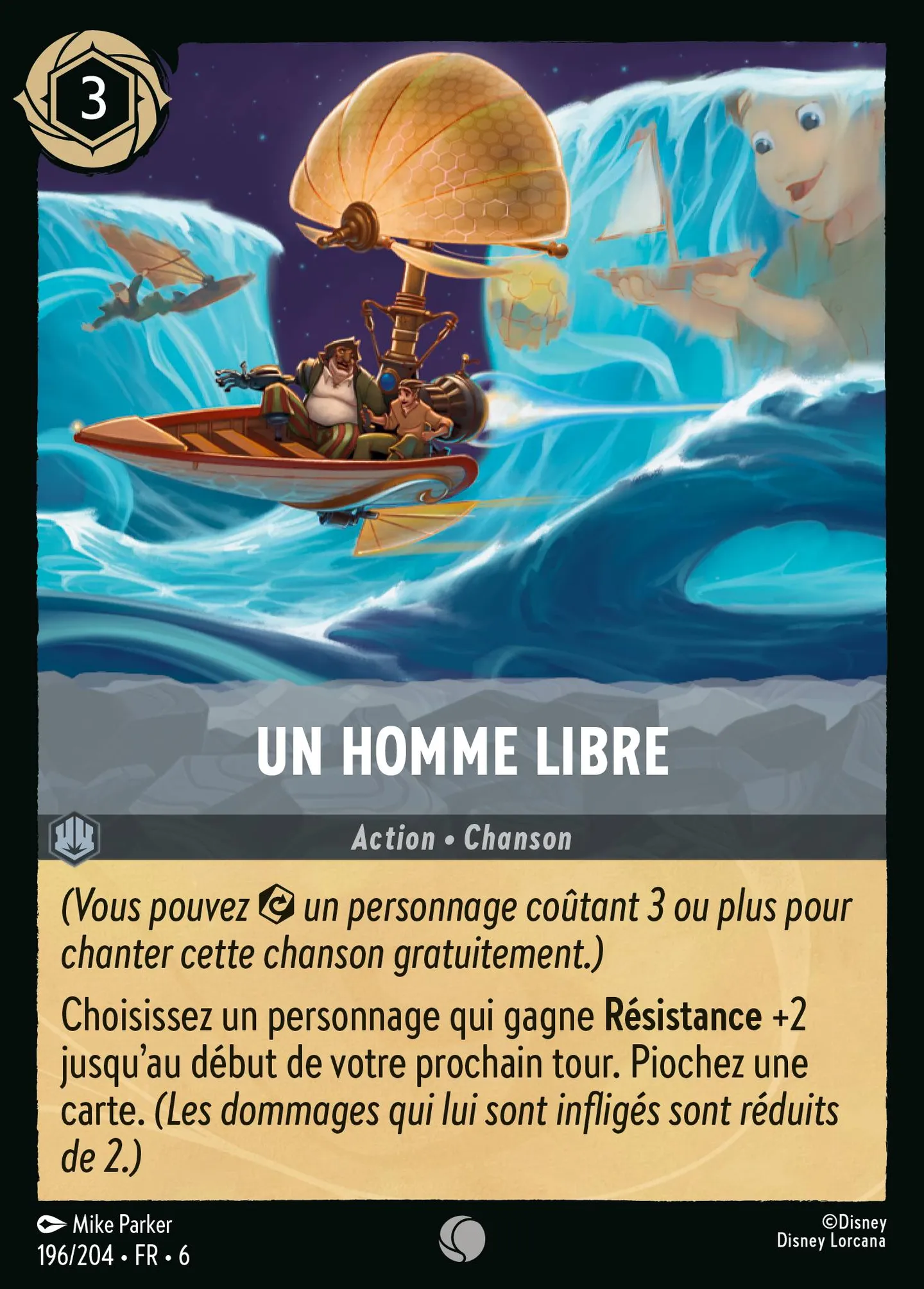 Un homme libre — Azurite Sea — Lorcana