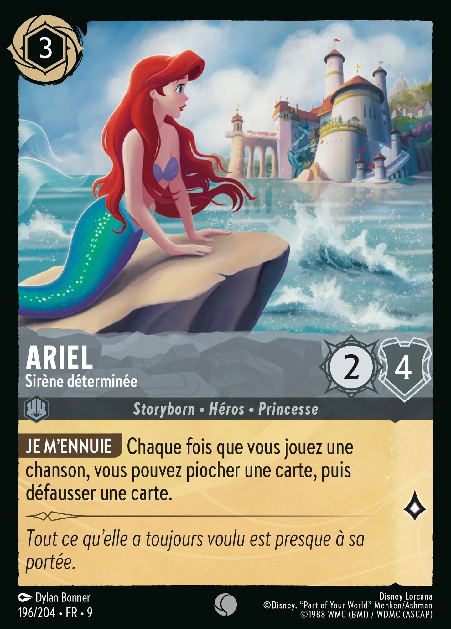 Ariel - Sirène déterminée — Fabled — Lorcana
