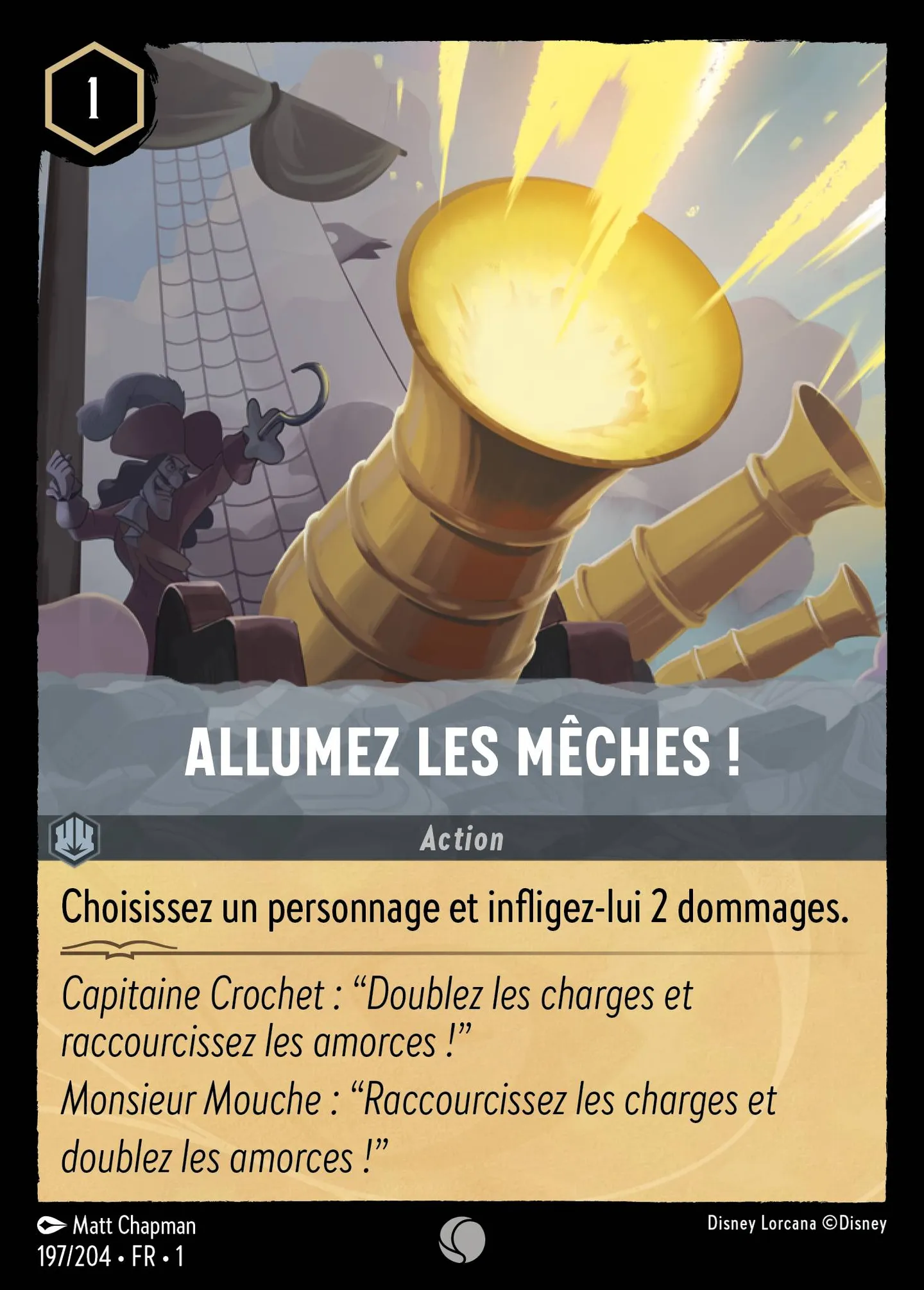 Allumez les mêches ! — The First Chapter — Lorcana