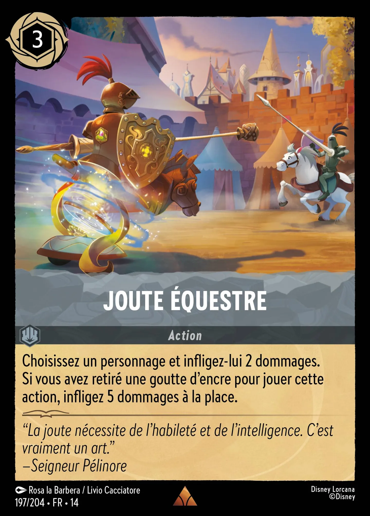 Joute équestre — Hyperia City — Lorcana