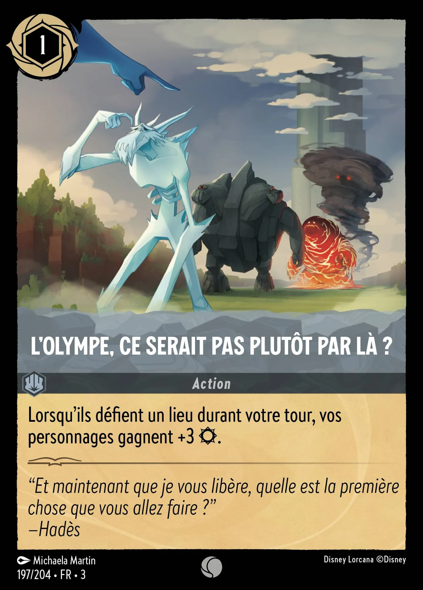 L'Olympe, ce serait pas plutôt par là ? — Into the Inklands — Lorcana