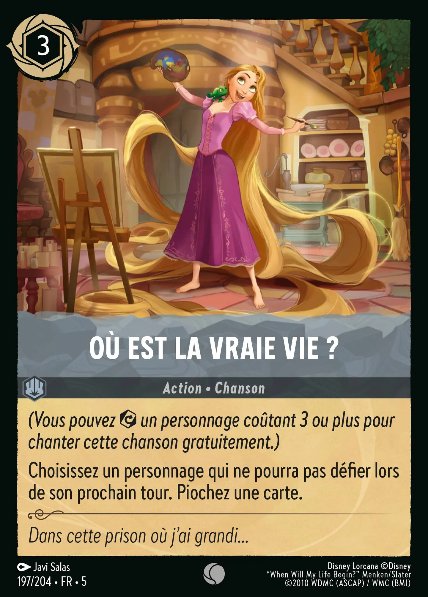 Où est la vraie vie ? — Shimmering Skies — Lorcana