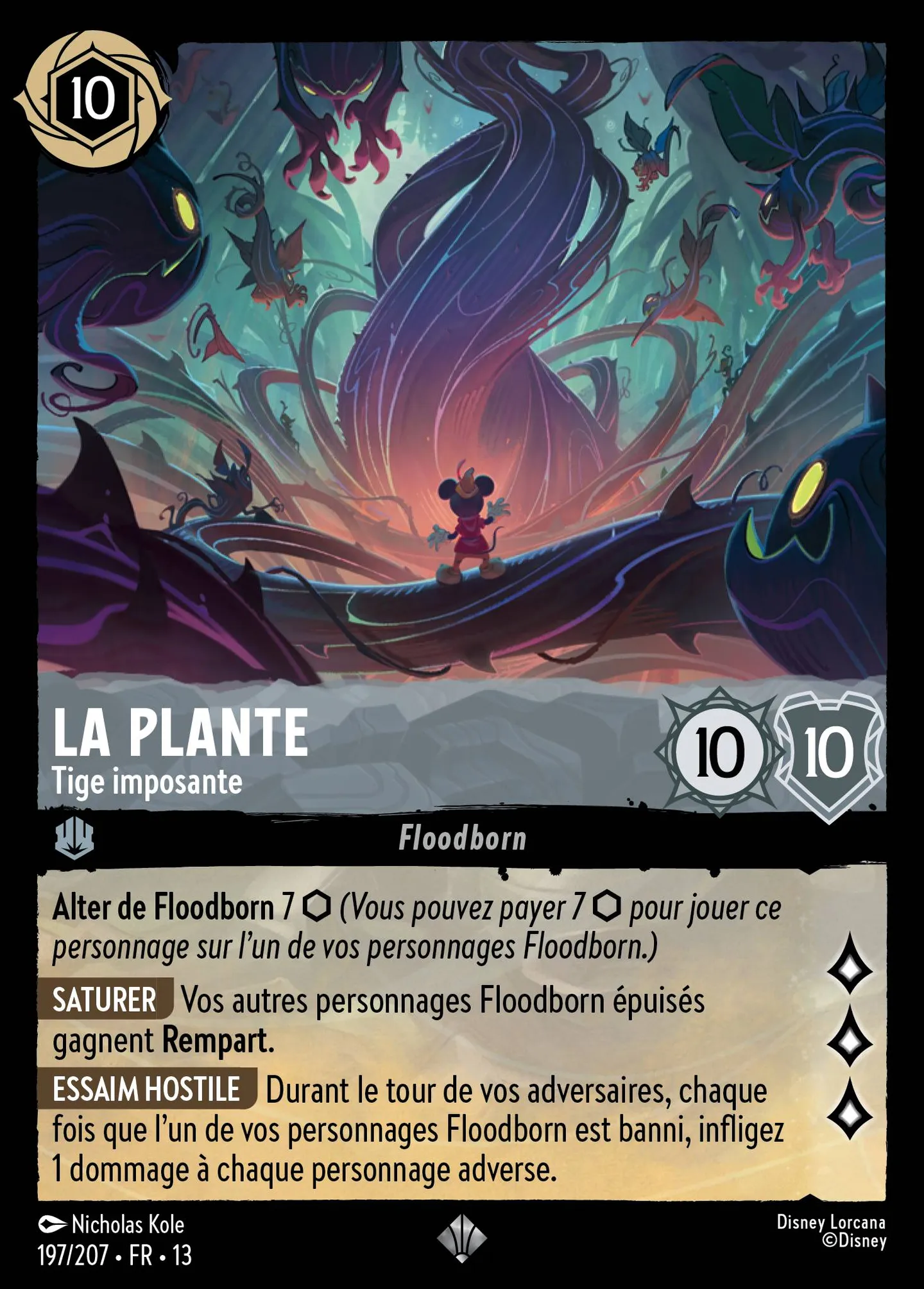 La Plante - Tige imposante — Attack of the Vine! — Lorcana