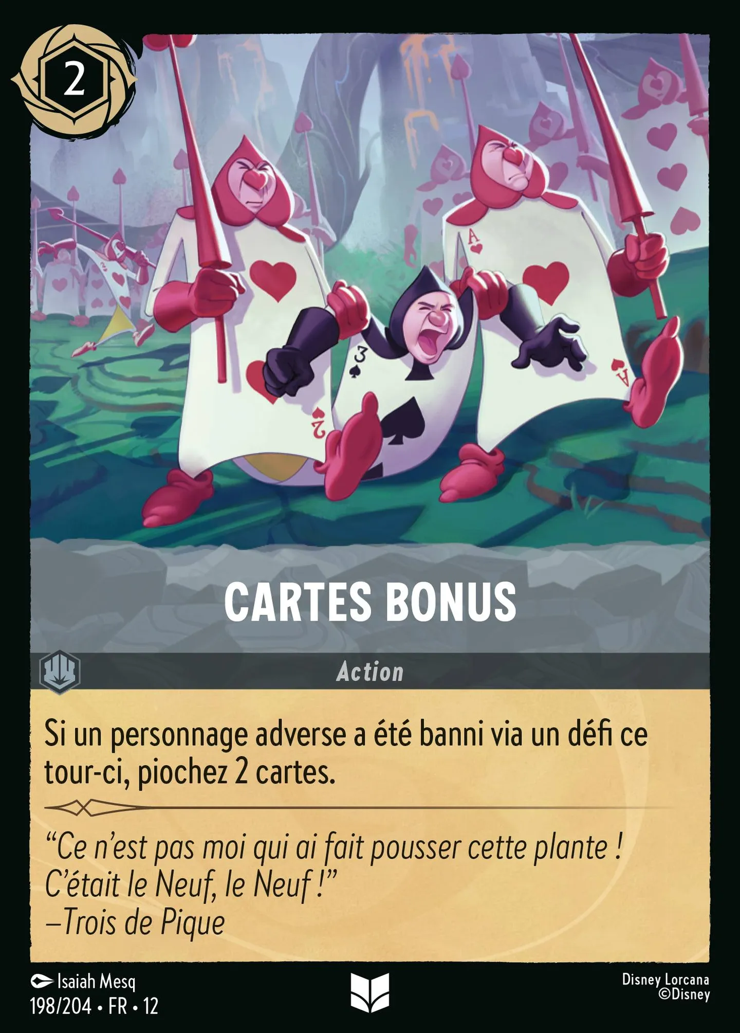 Cartes bonus — Wilds Unknown — Lorcana