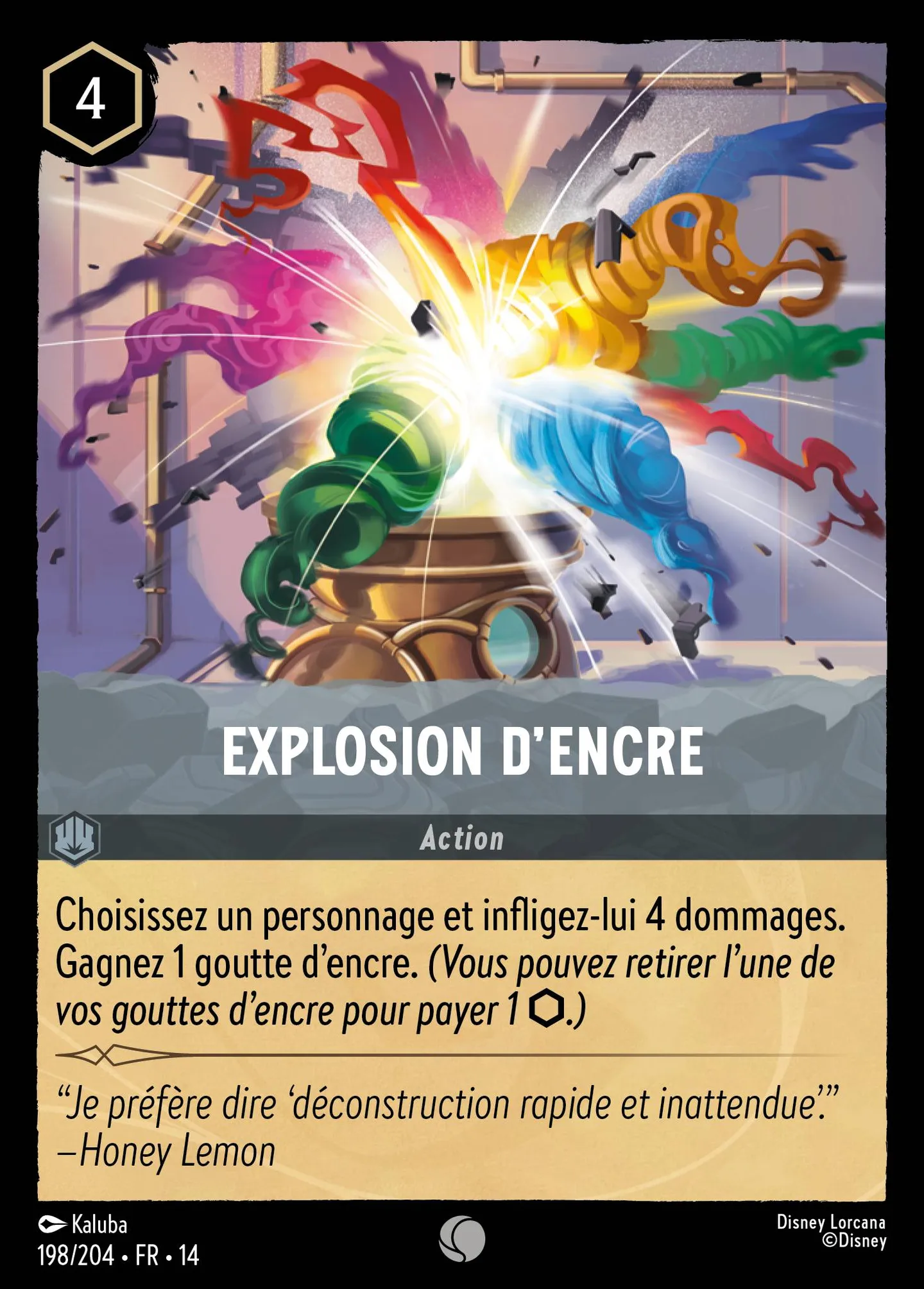 Explosion d'encre — Hyperia City — Lorcana