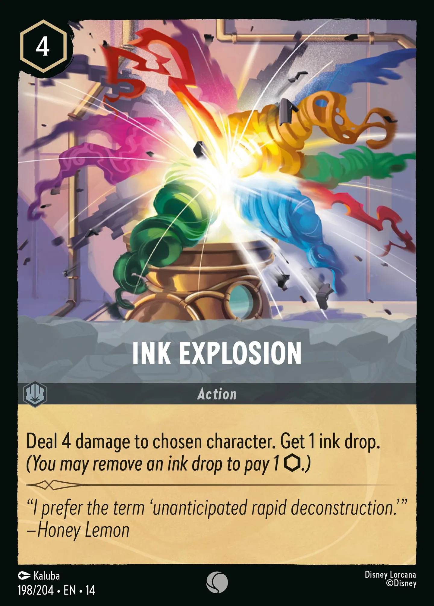 Ink Explosion — Hyperia City — Lorcana