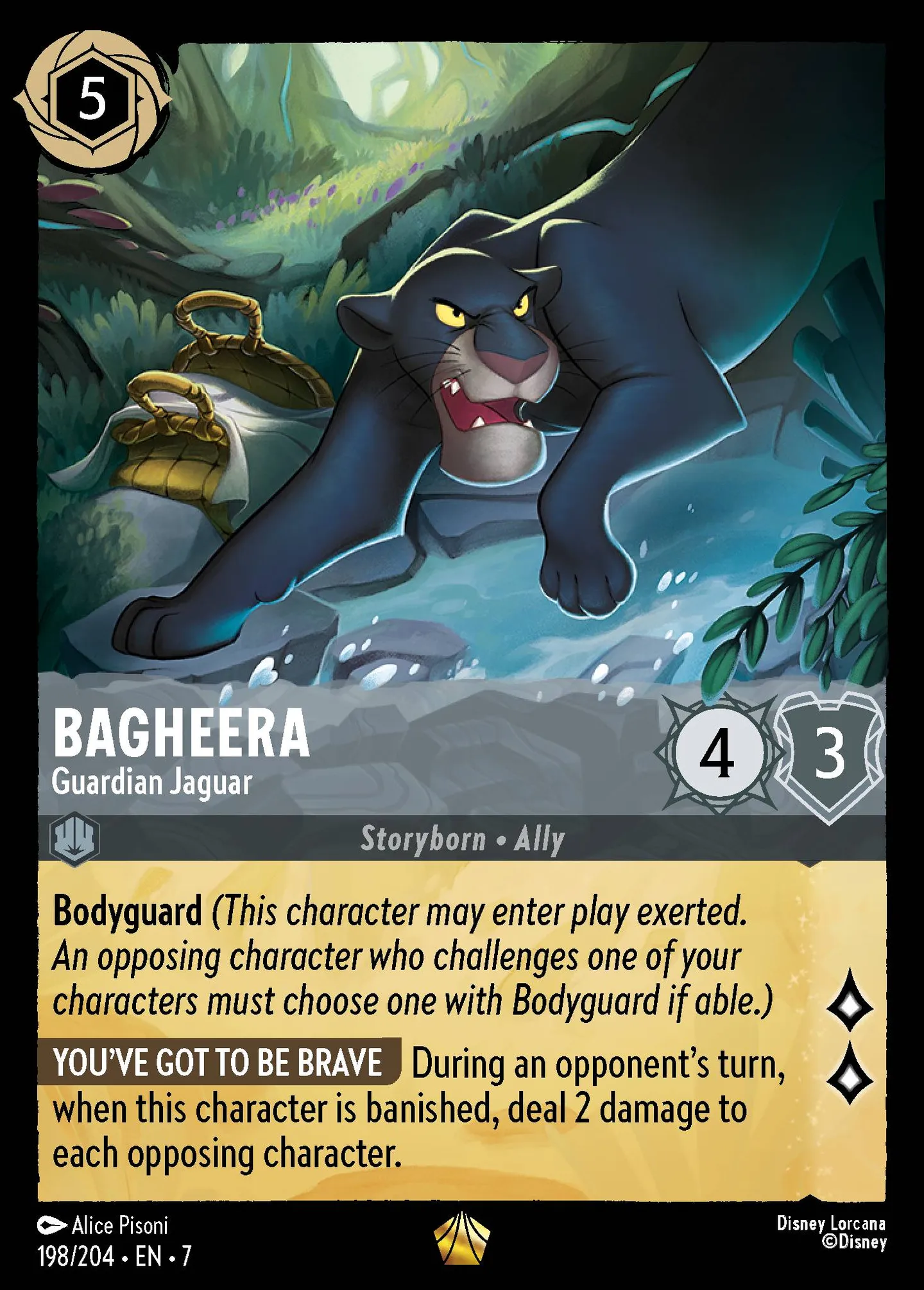 Bagheera - Guardian Jaguar — Archazia's Island — Lorcana