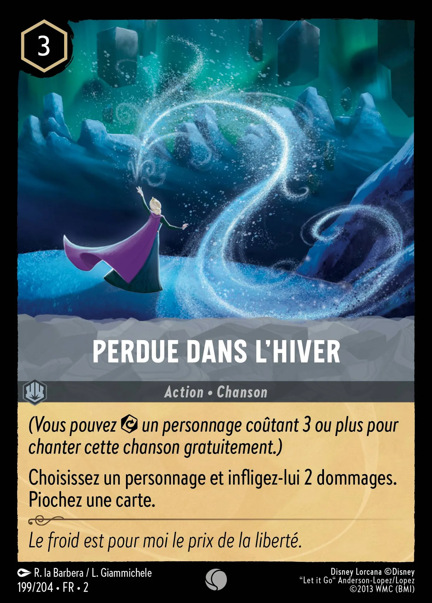 Perdue dans l'hiver — Rise of the Floodborn — Lorcana