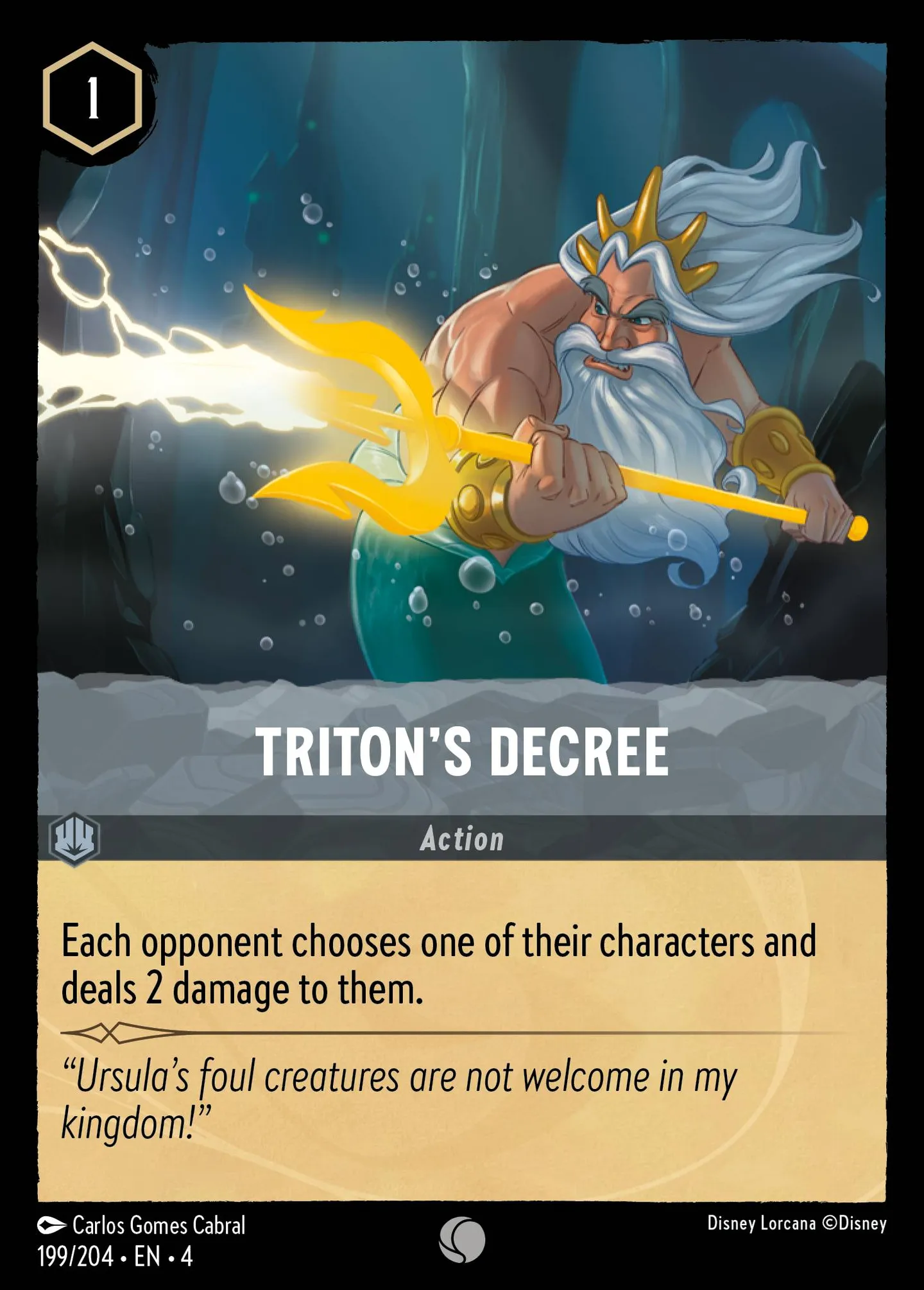 Triton's Decree — Ursula's Return — Lorcana