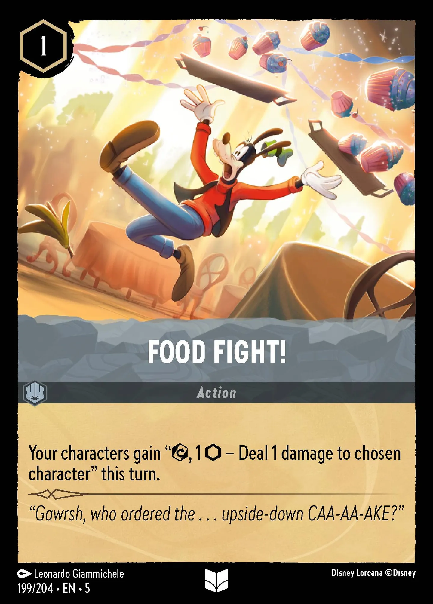 Food Fight! — Shimmering Skies — Lorcana