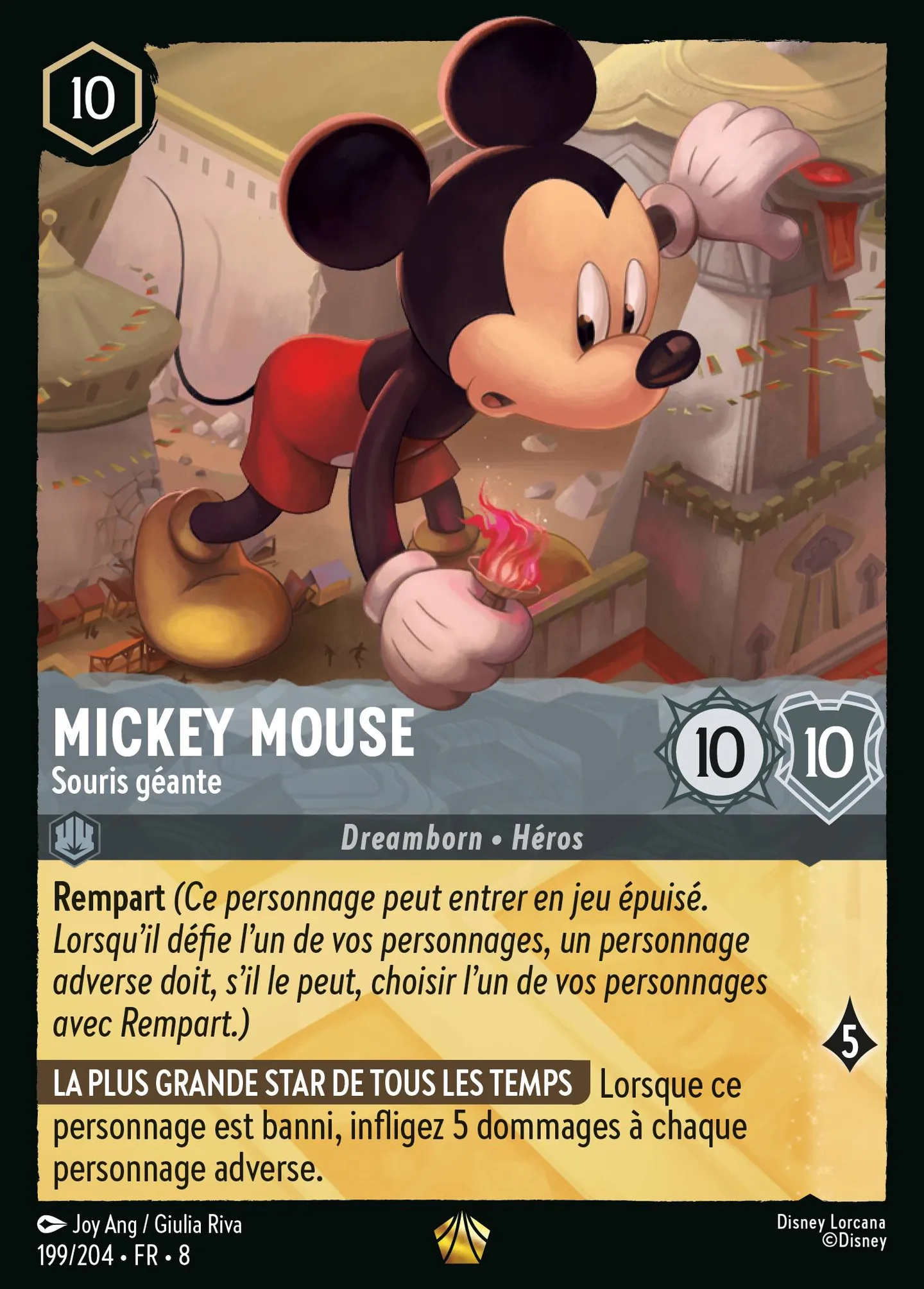 Mickey Mouse - Souris géante — The Reign of Jafar — Lorcana