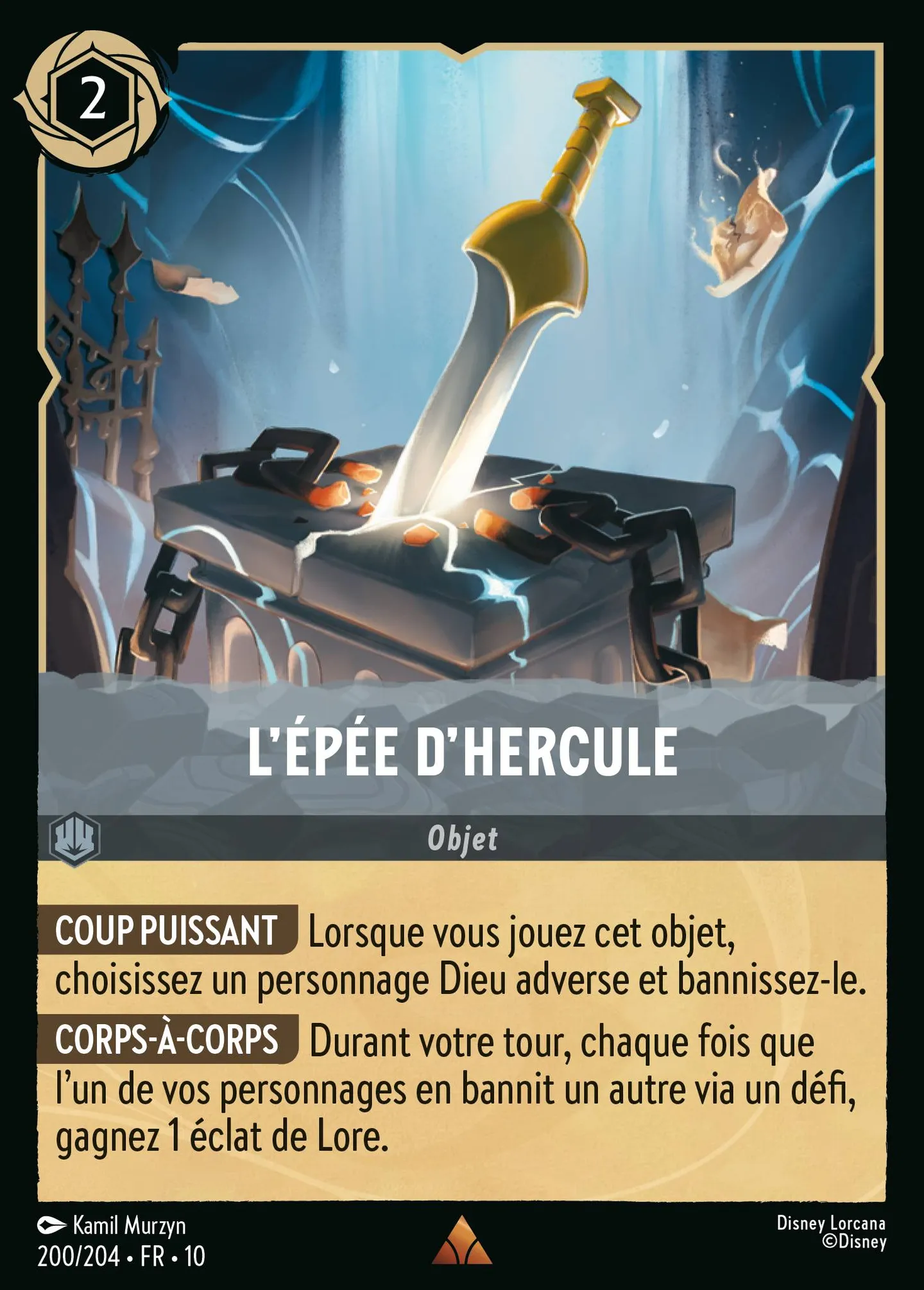 L'épée d'Hercule — Whispers in the Well — Lorcana